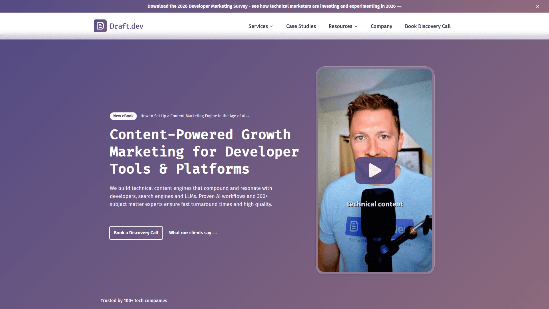 Screenshot of https://draft.dev
