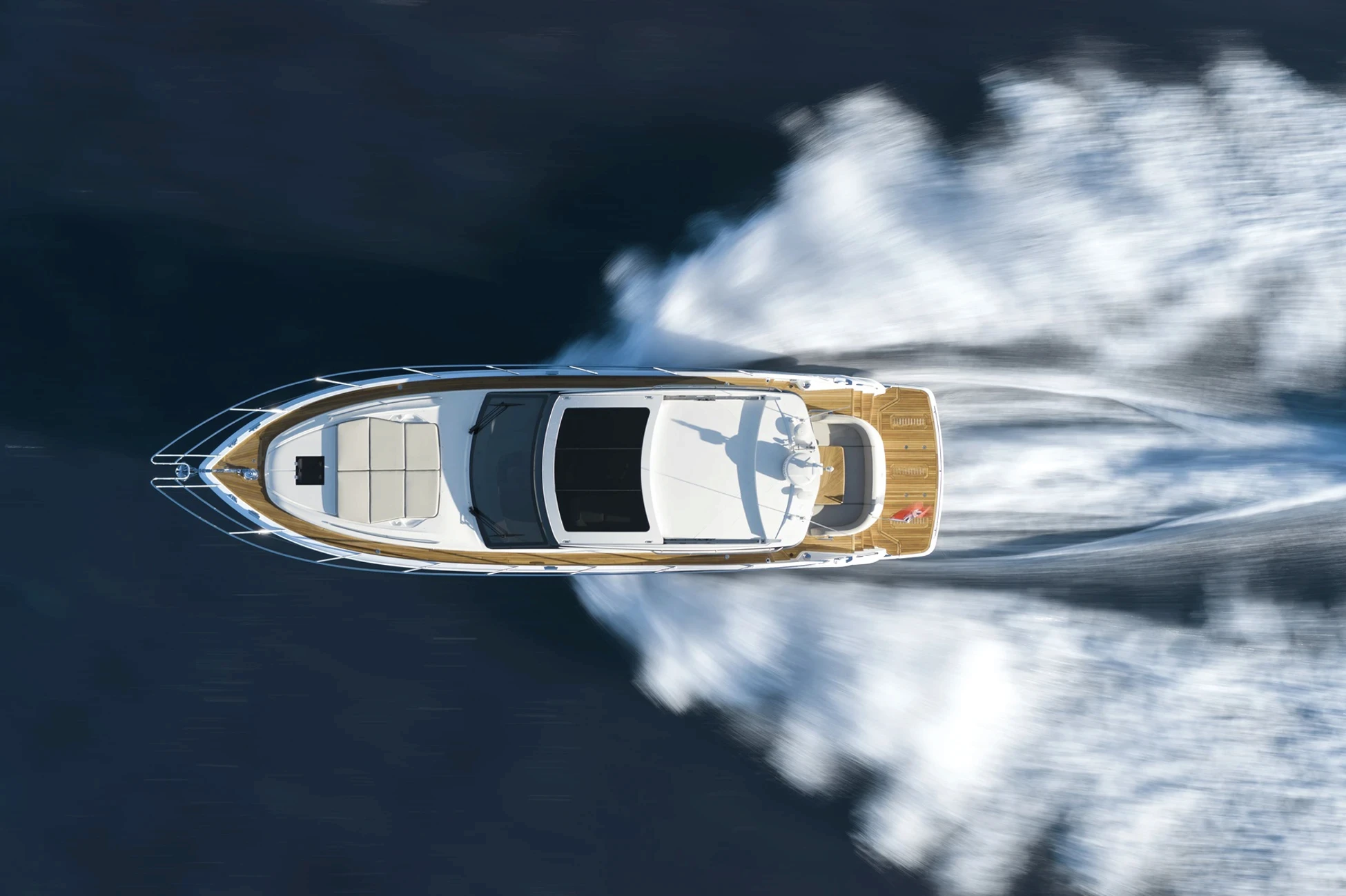 Princess V50 aerial view