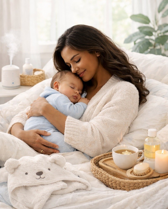 young fit girl showing up her wellness body