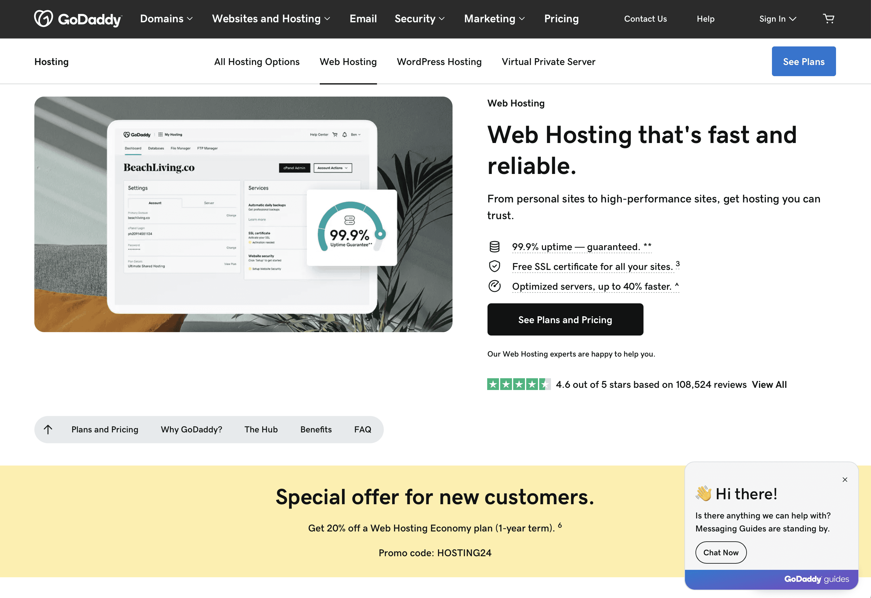 Godaddy hosting