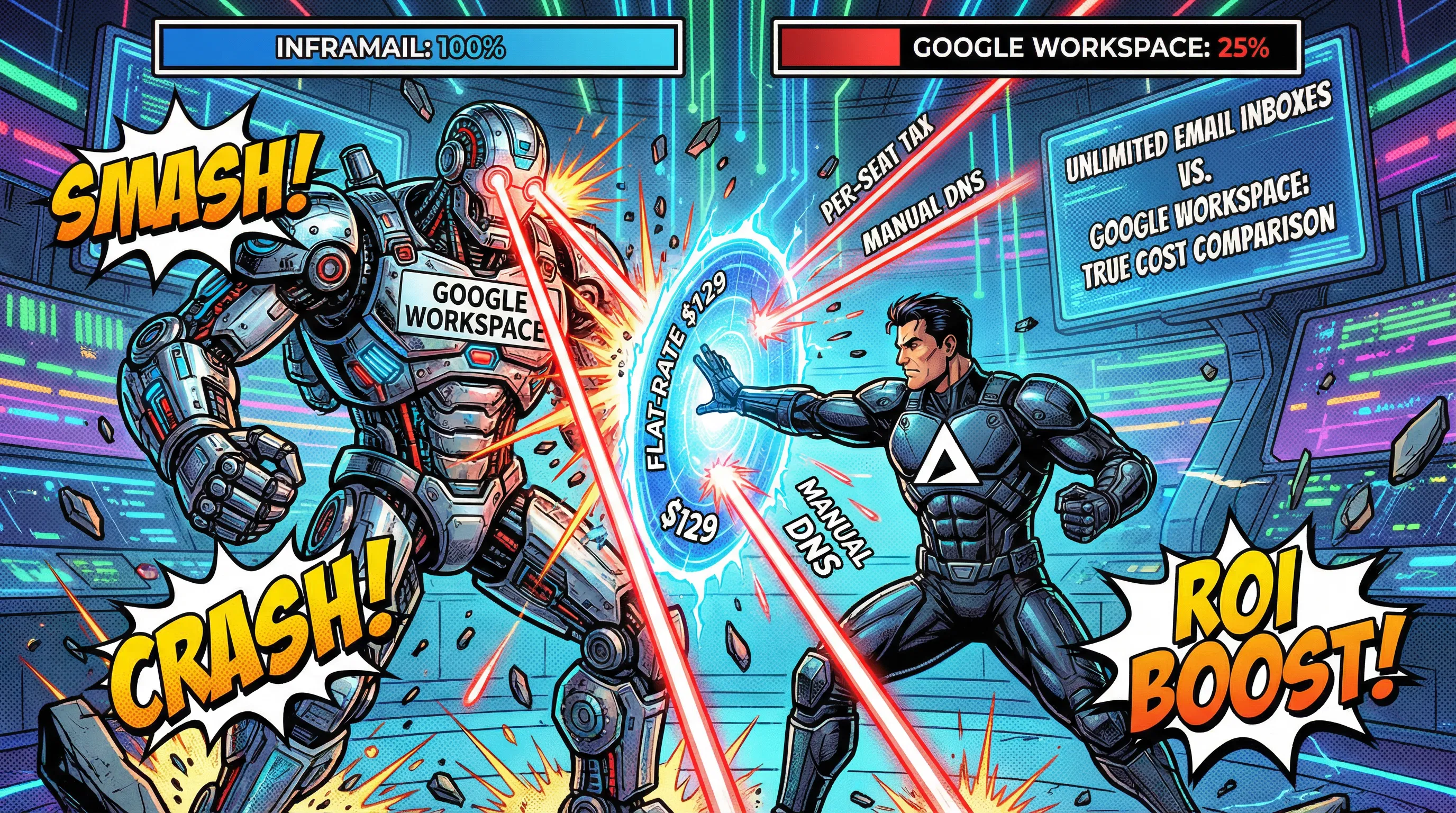 Unlimited email inboxes vs. Google Workspace: True cost comparison for cold email agencies