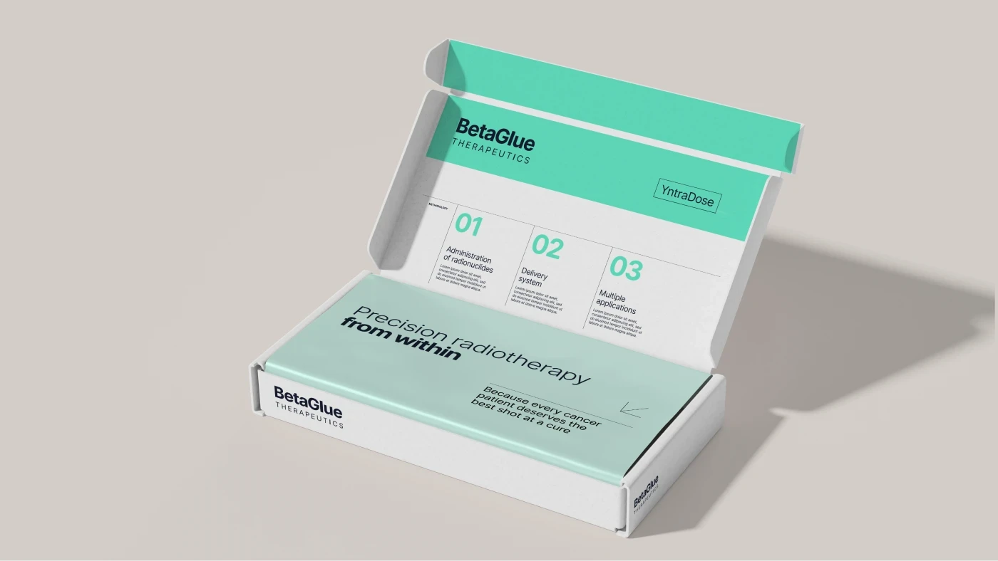 branded betaglue packaging mock up