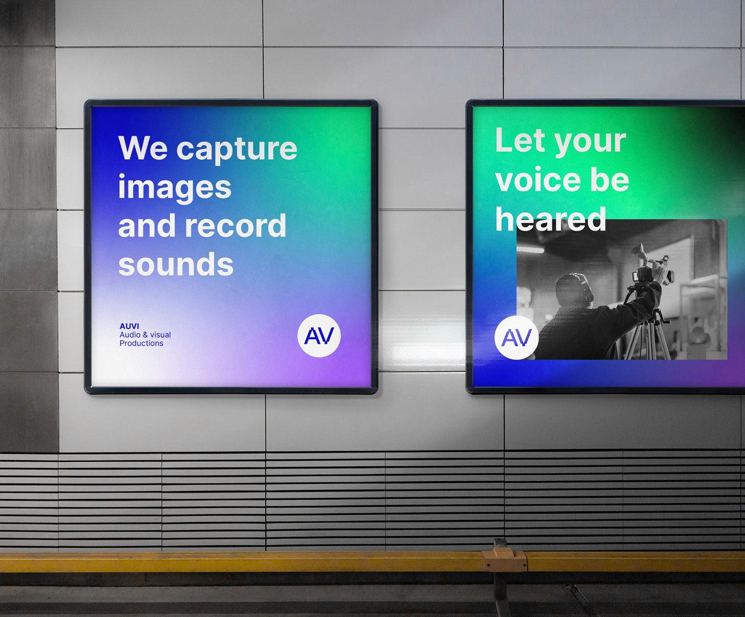 Poster design AUVI by Typefool