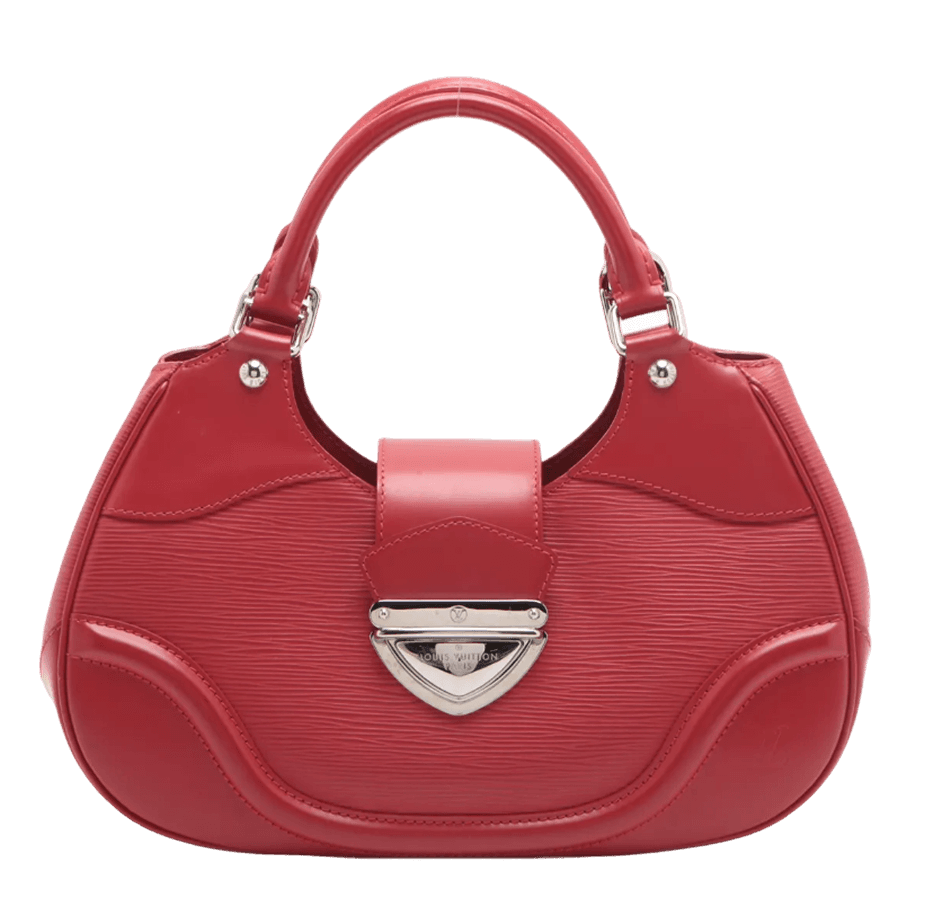 Louis Vuitton Epi Sacks Montaigne Shoulder Bag Red