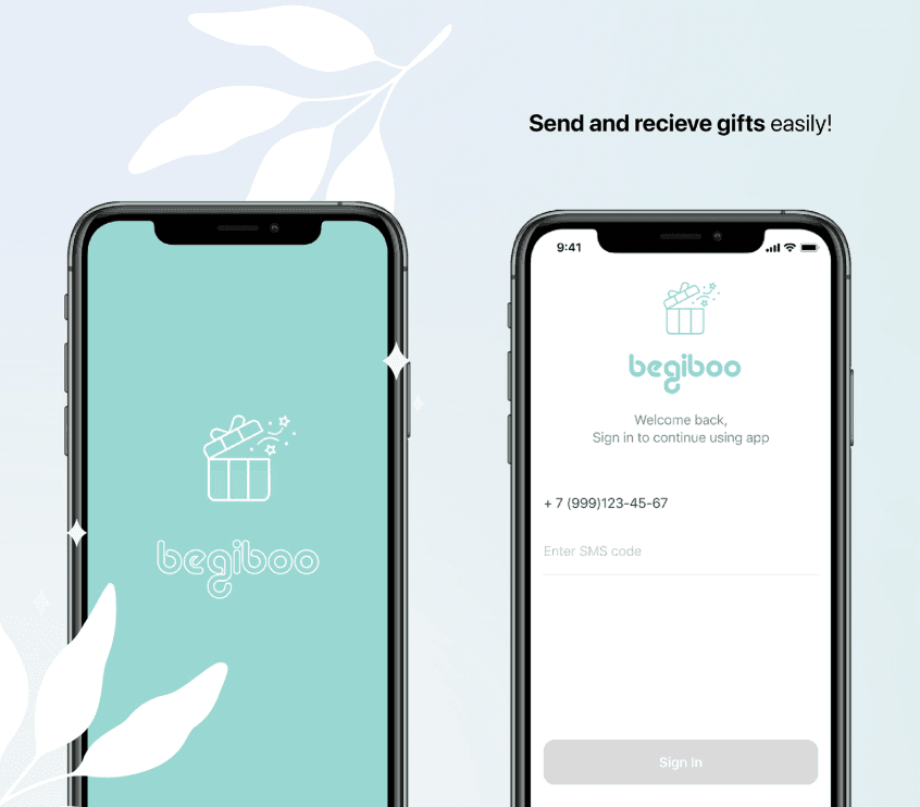 Black and white wave