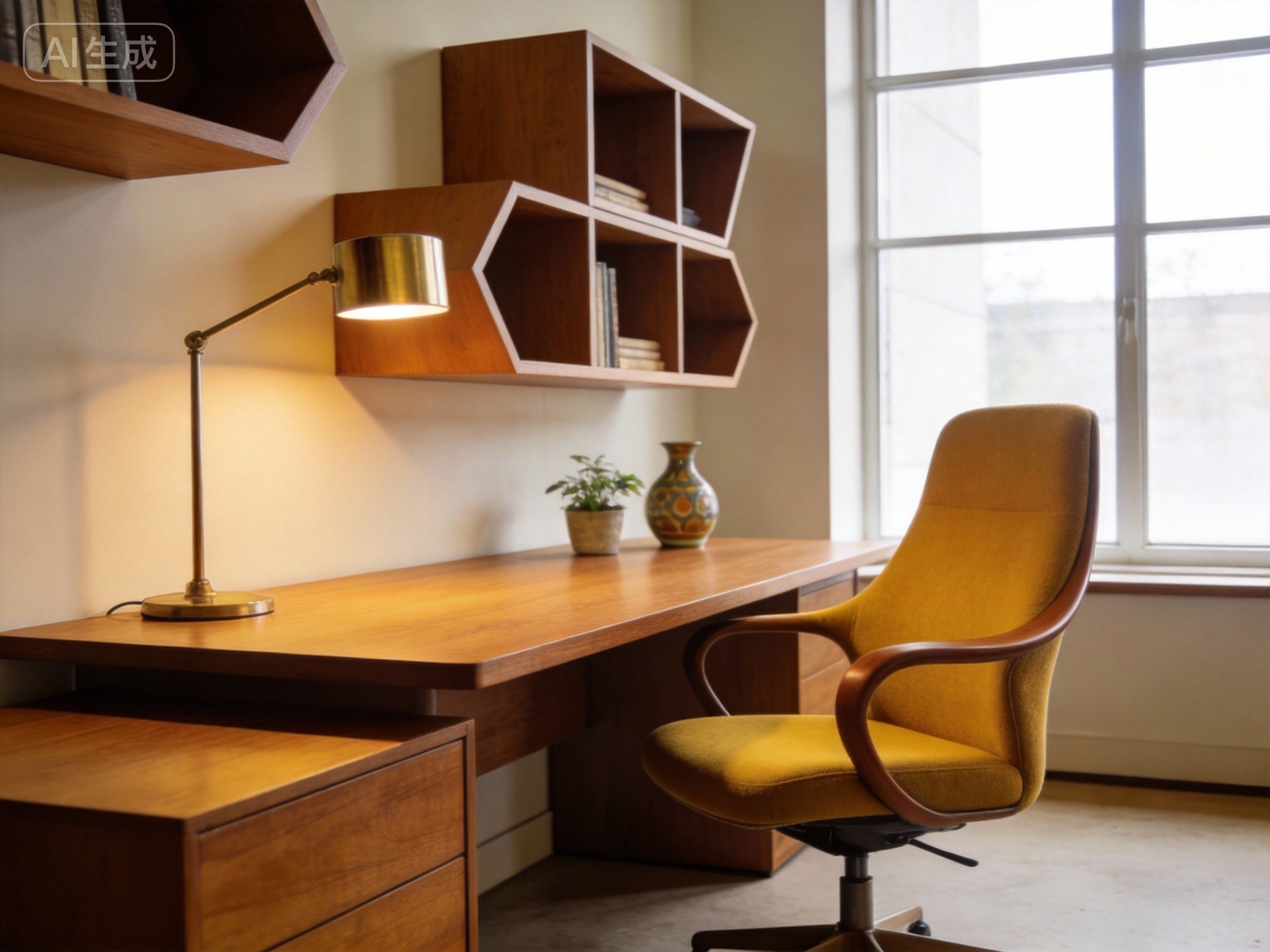  Midcentury Home Office