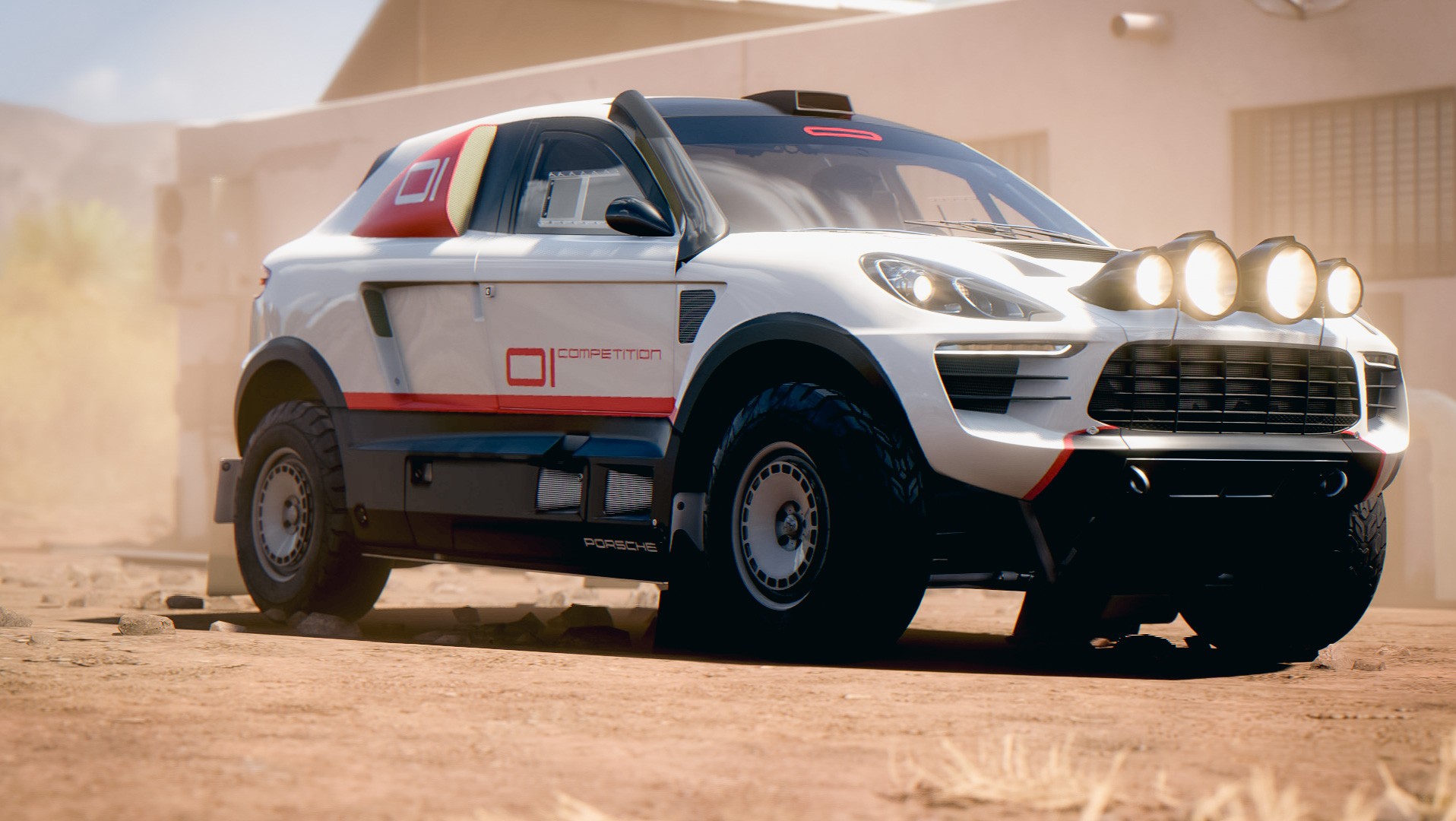 Porsche Macan LPR Rally Raid 2018