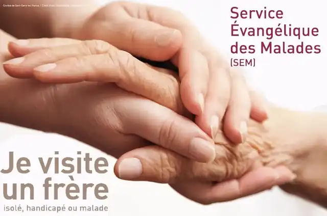 Affiche du Service Évangélique des Malades