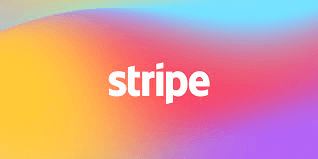 Stripe-Logo auf buntem Farbverlauf: der Zahlungsdienstleister, der in dieser Fallstudie die Gelder des Outdoor-Händlers zurückhielt.