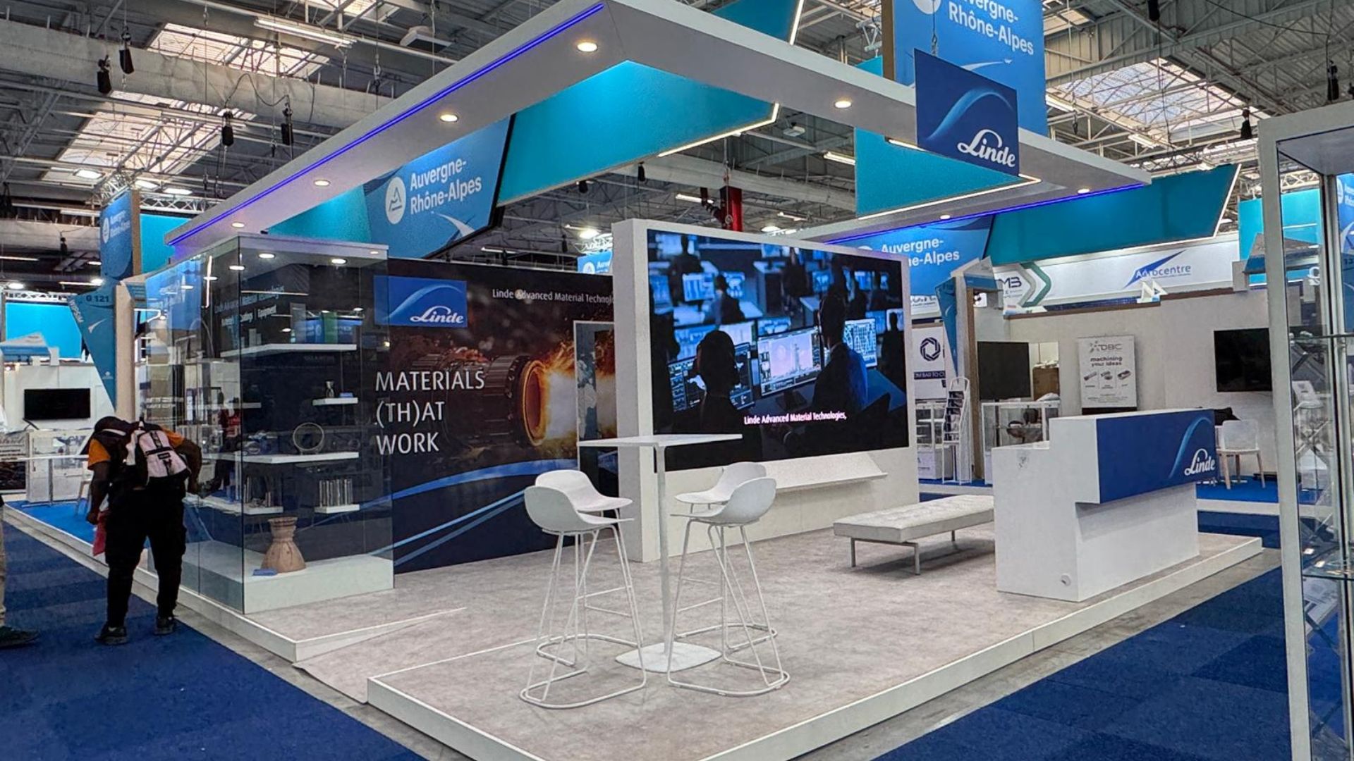 Stand Linde SIAE par Expace