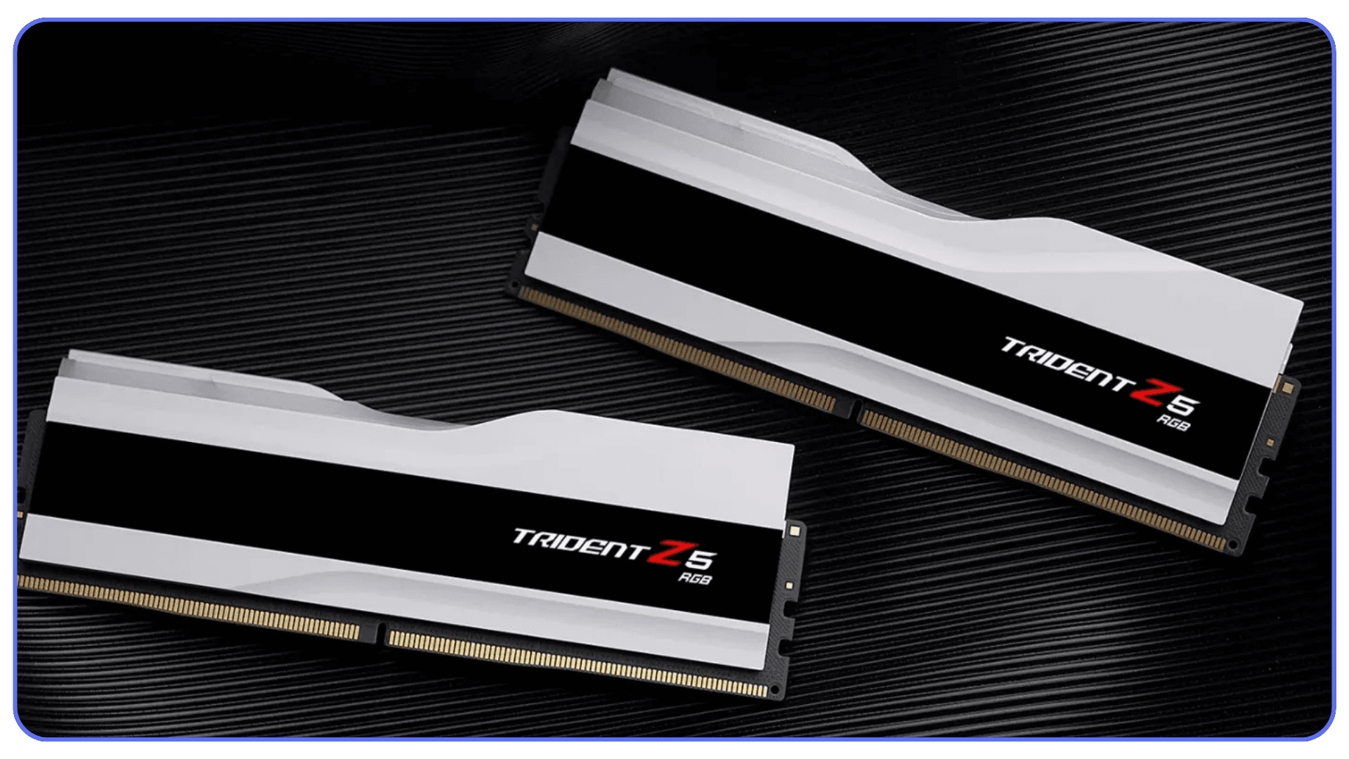 High-performance desktop RAM modules used for video editing and After Effects workflows