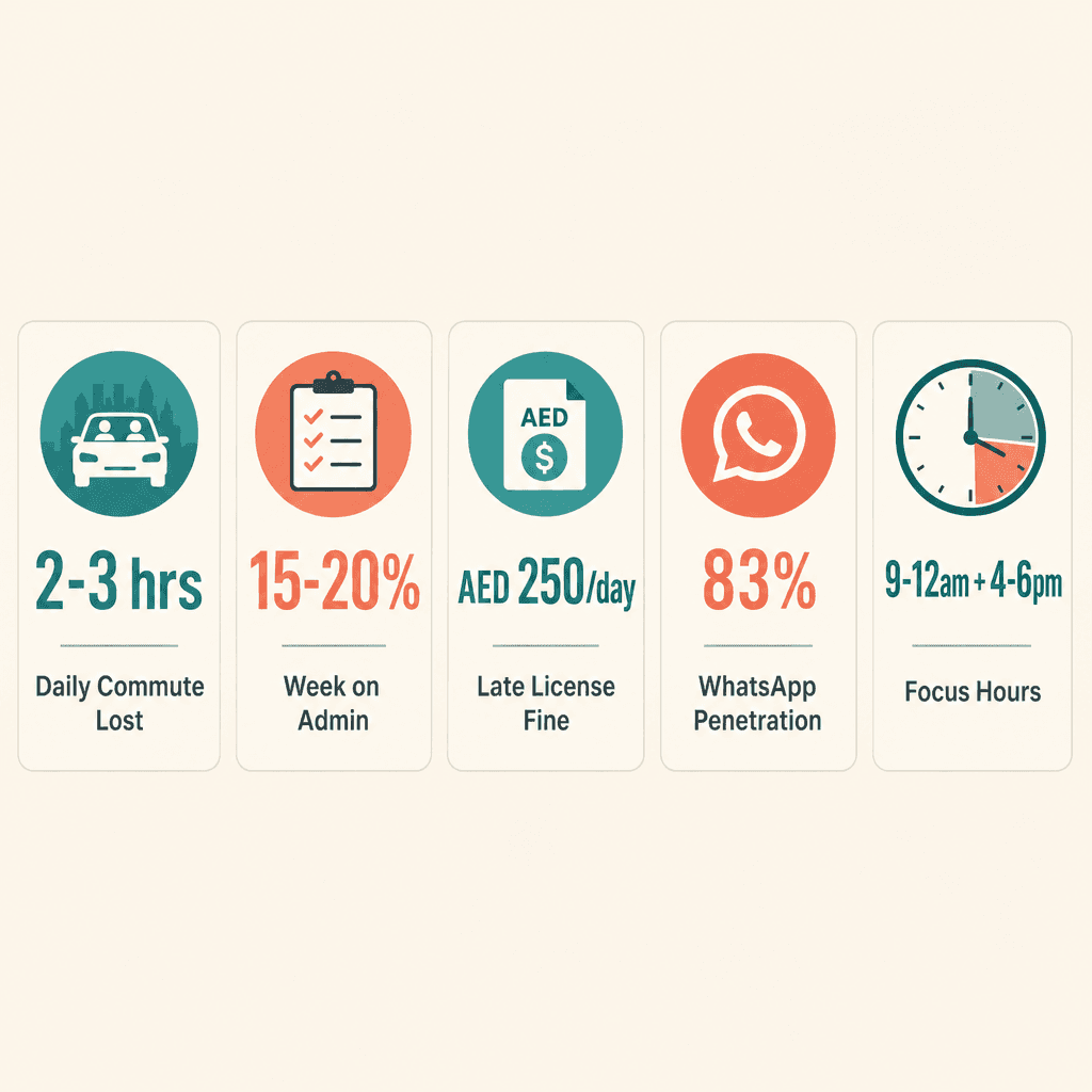 Infographic: Time Management Tips for Entrepreneurs That Work in Dubai