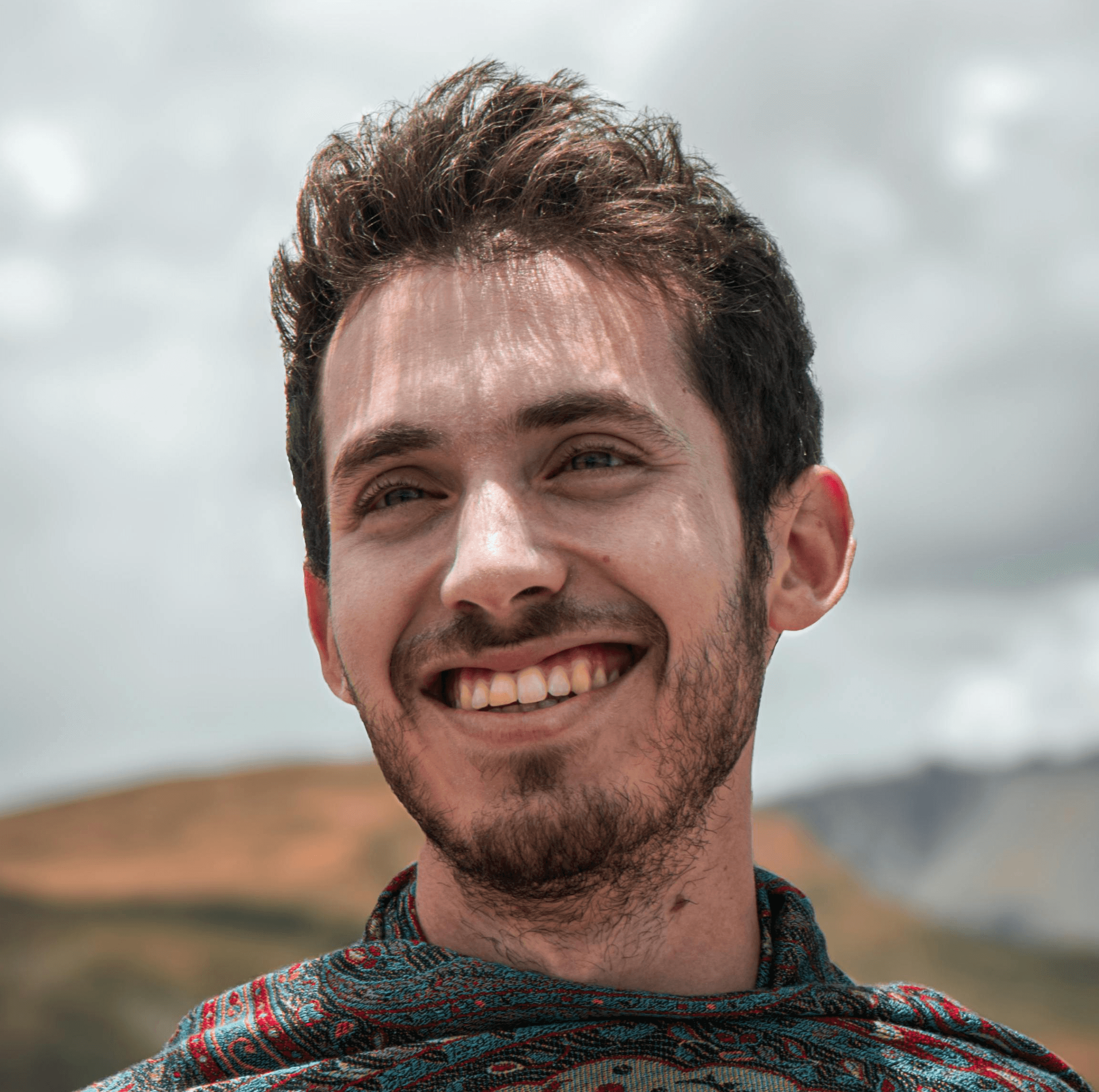 Happy man