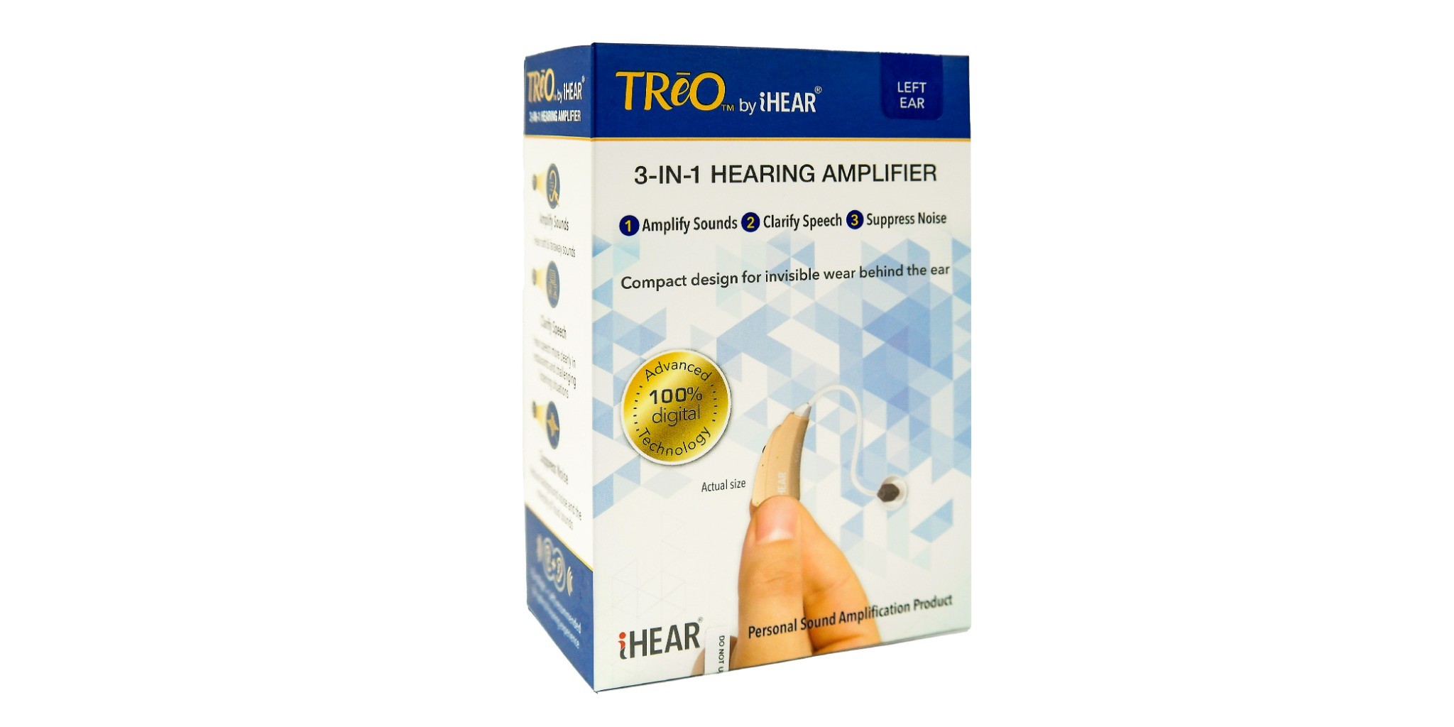 iHEAR TReO left package