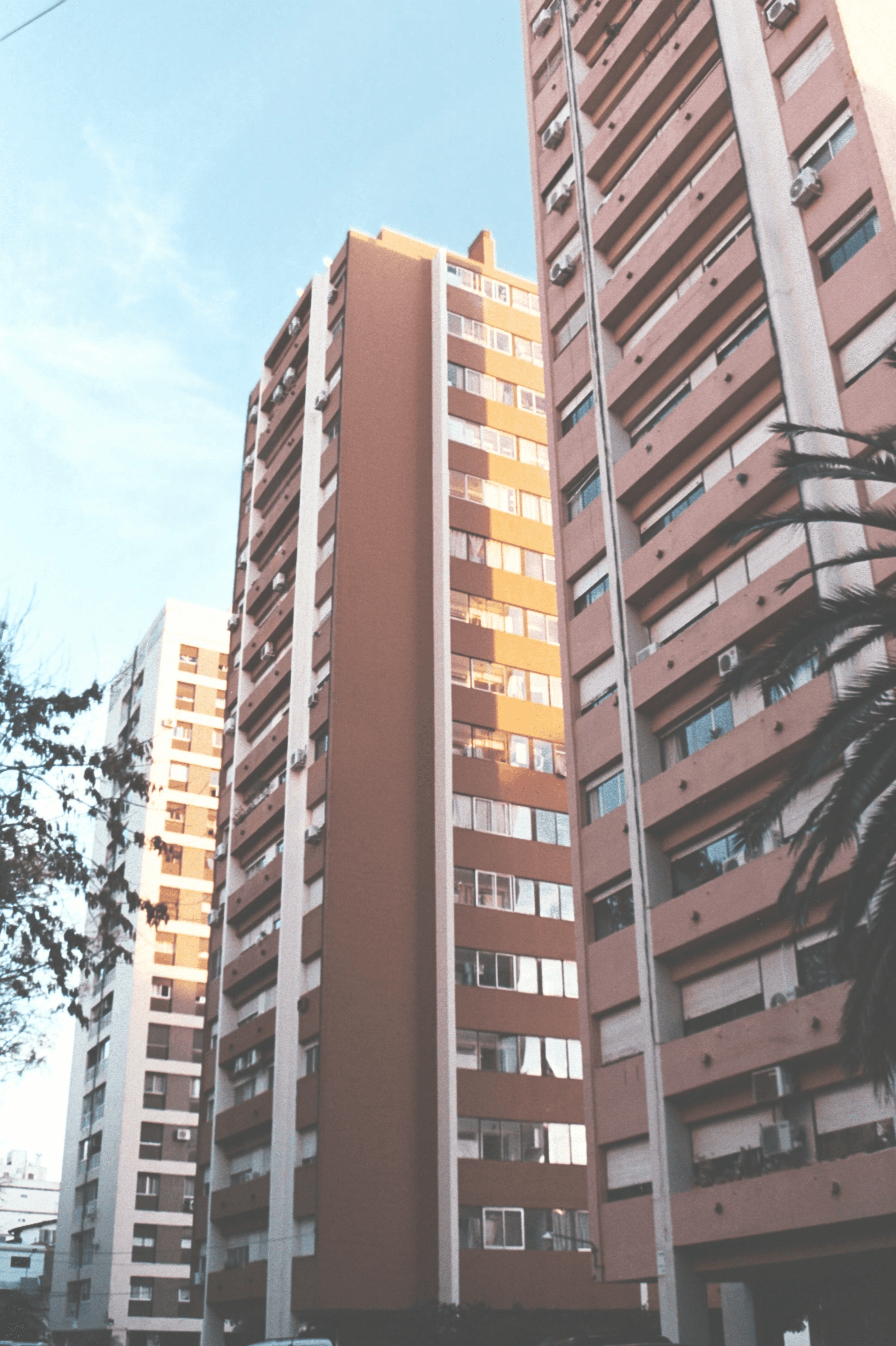 brown and white concrete building