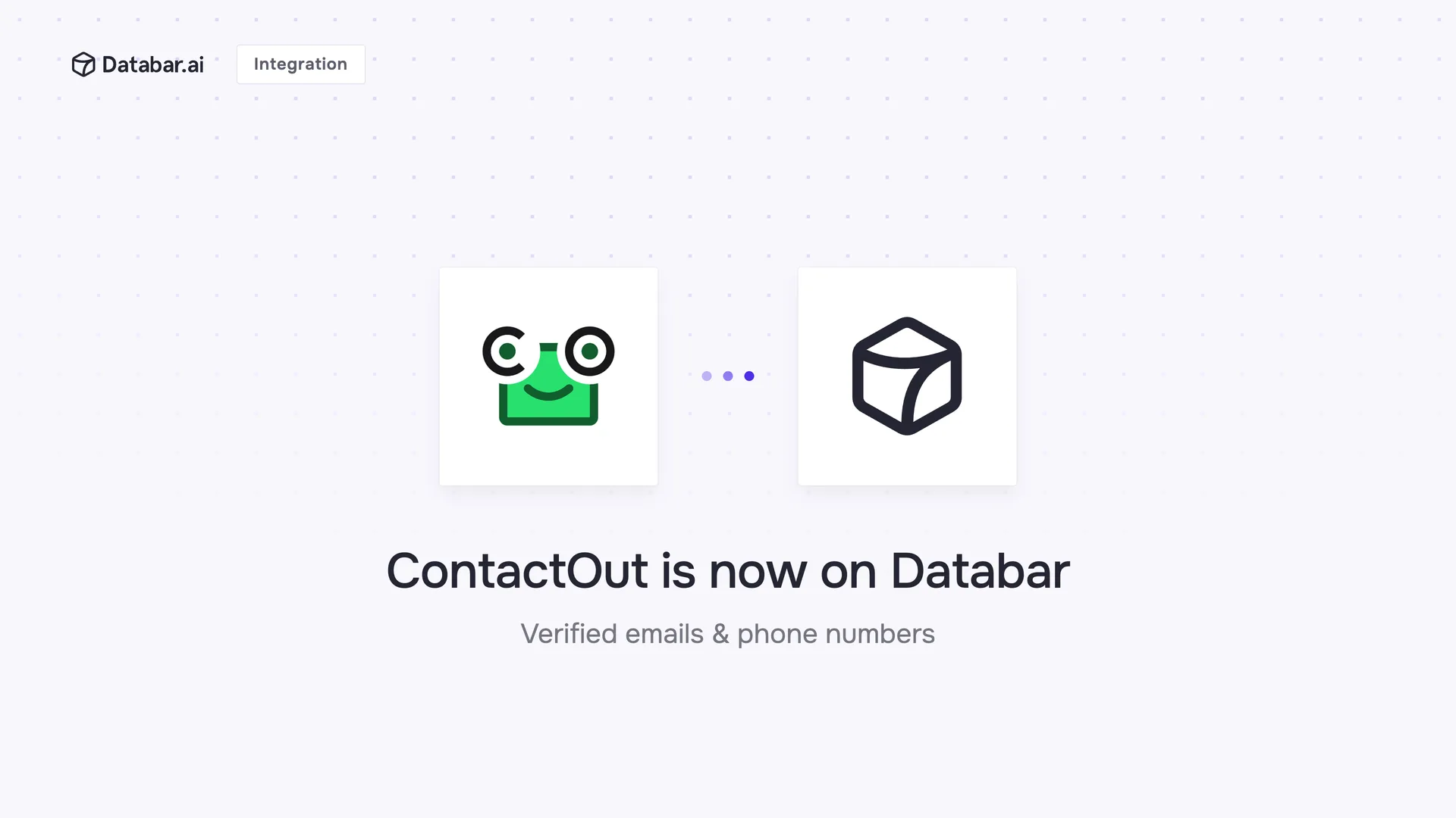 ContactOut is now on Databar — integration announcement