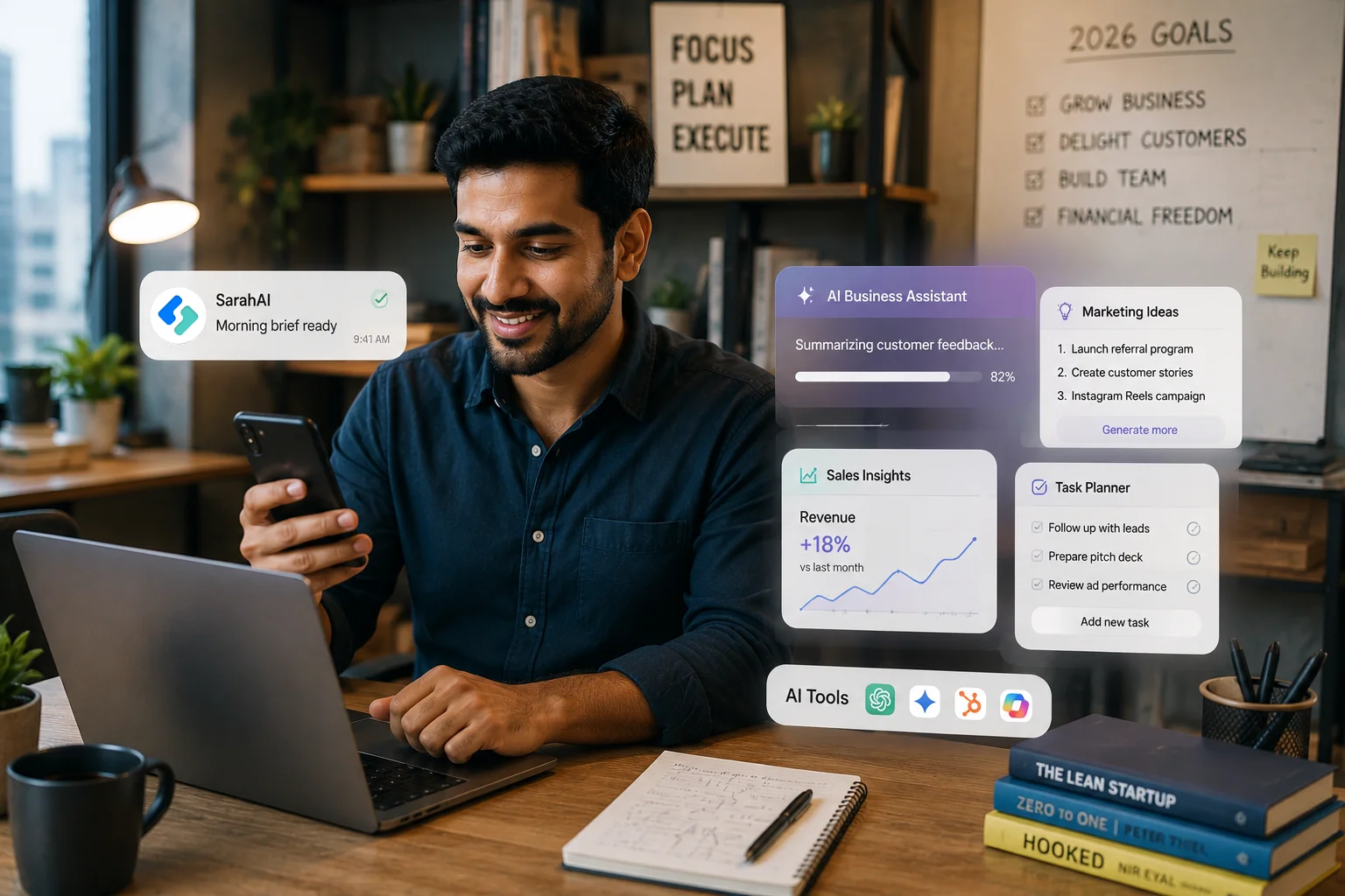 Best AI Business Tools for India Entrepreneurs in 2026