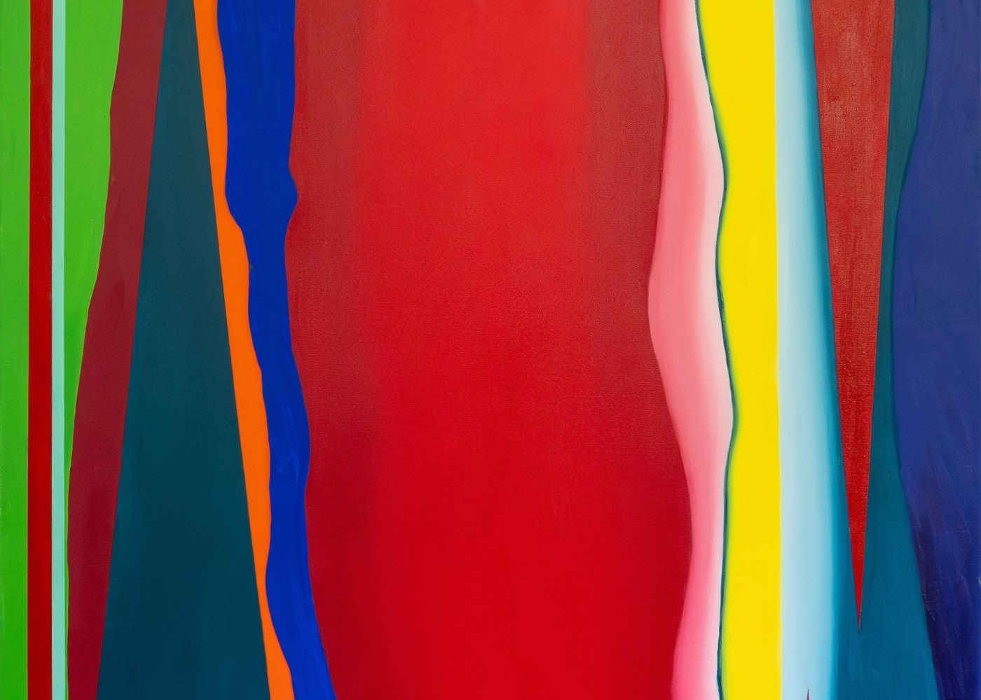 Roz Avent, Altered States 2026 (detail from panel 2) oil on canvas, collection of the artist.