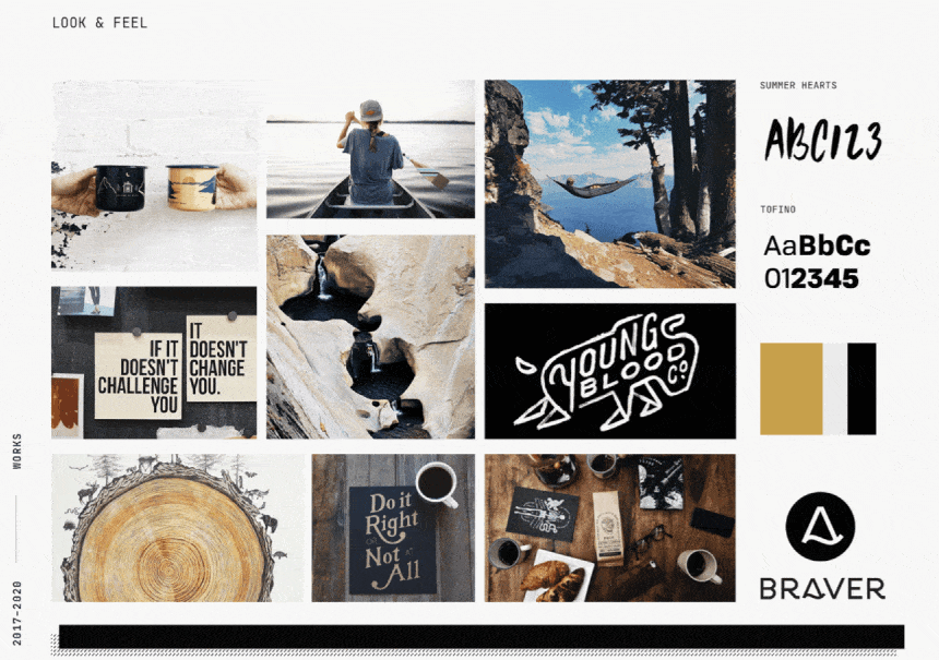 3. Branding Projects Looks and Feel