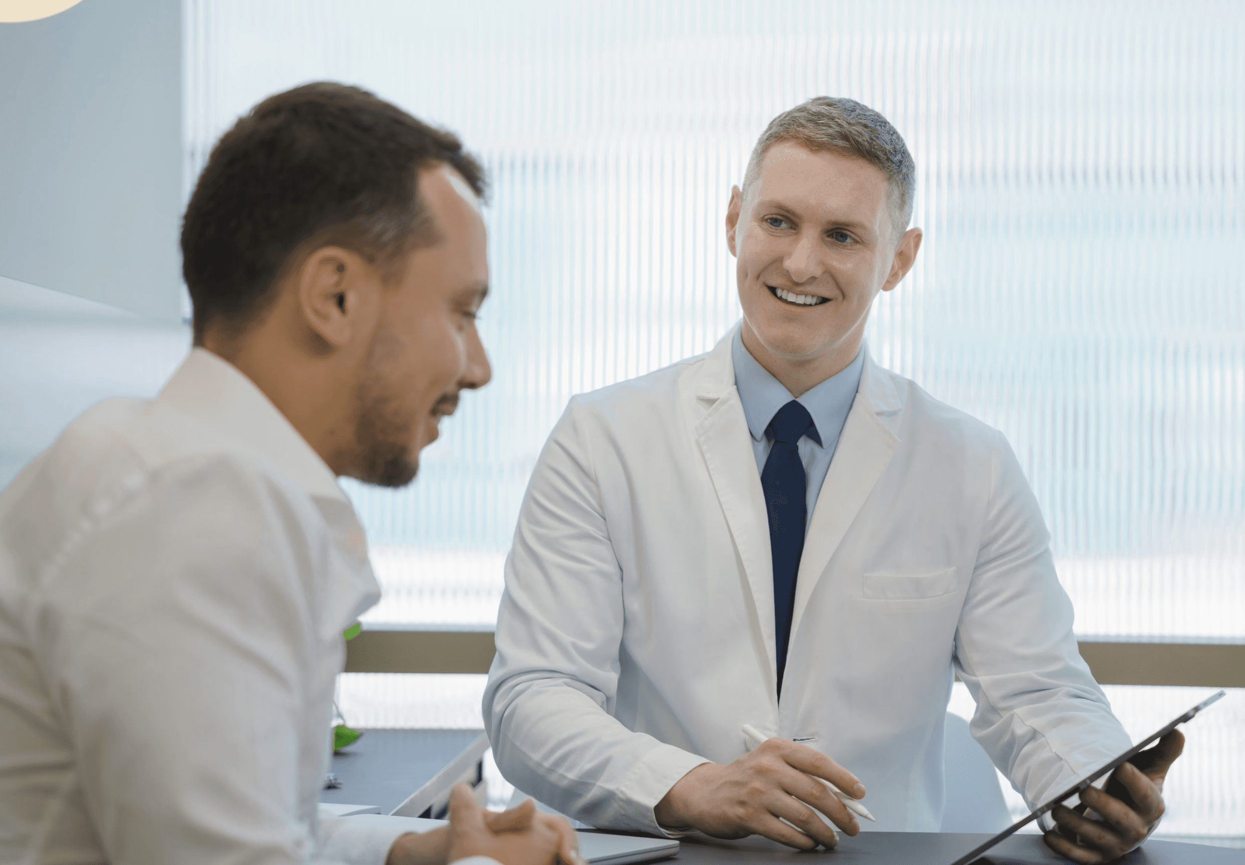 Dr Clarke In Person Consultation