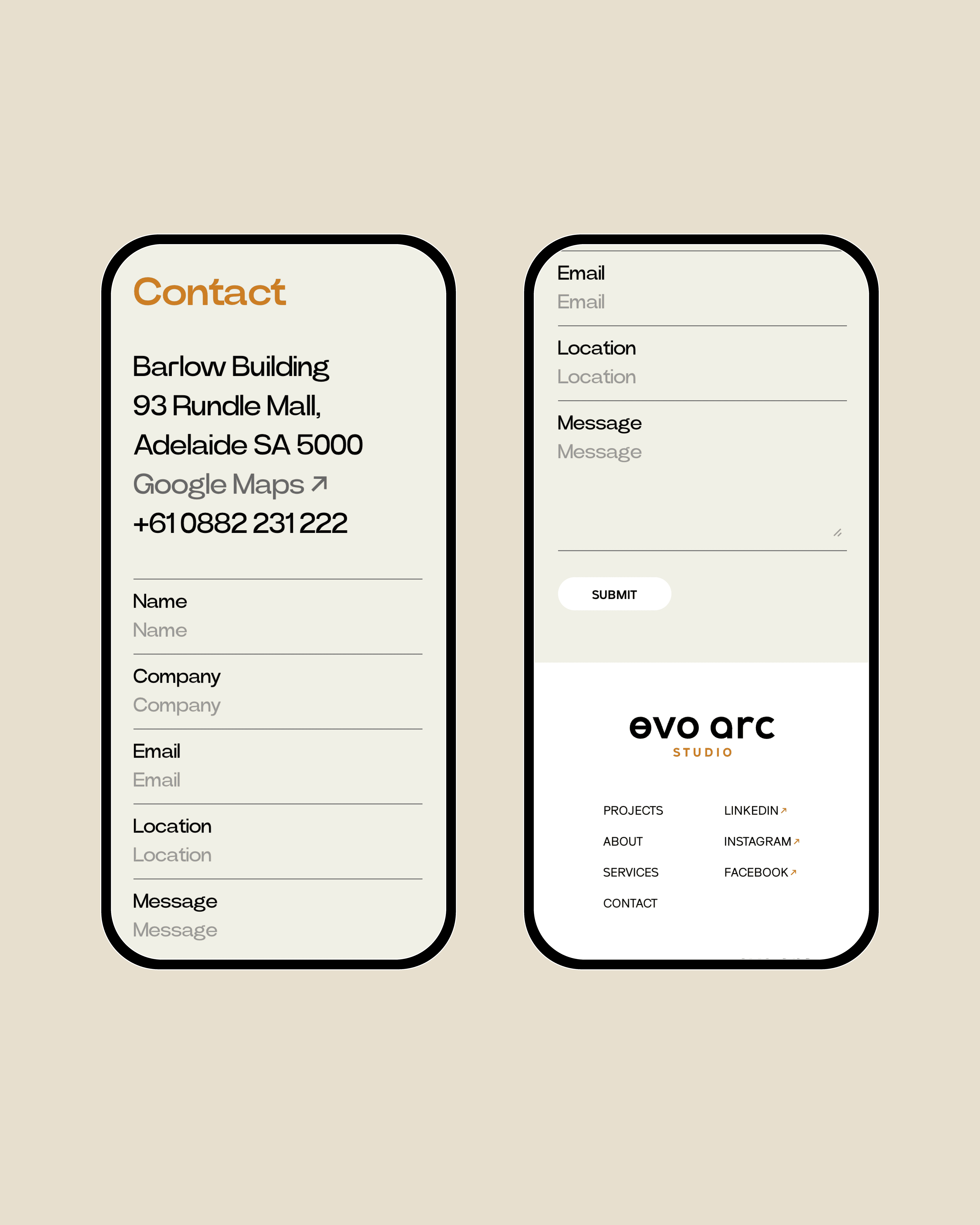 Website design project by Malicious Delicious.