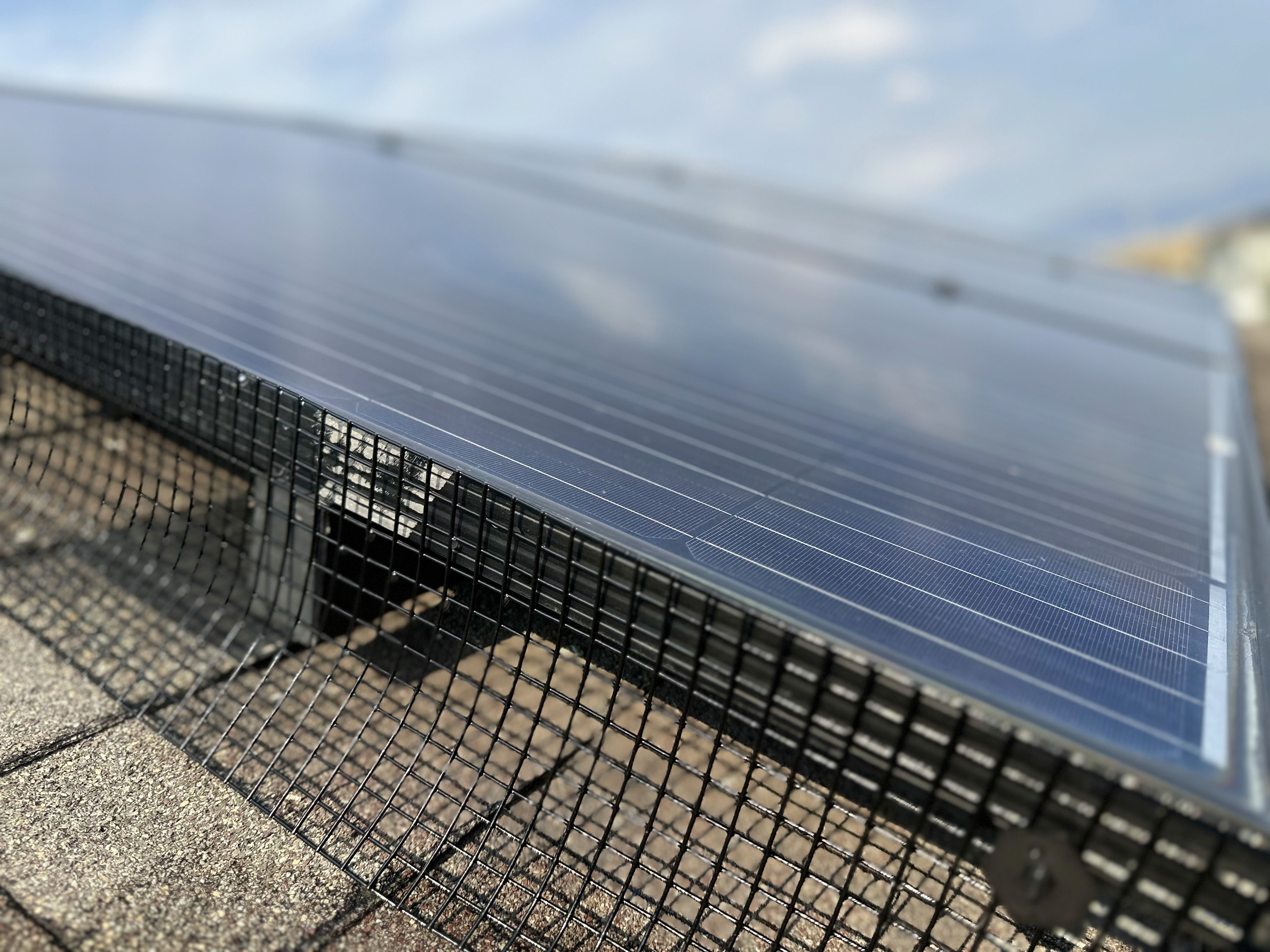 Rooftop solar panel system in Salt Lake County, Utah