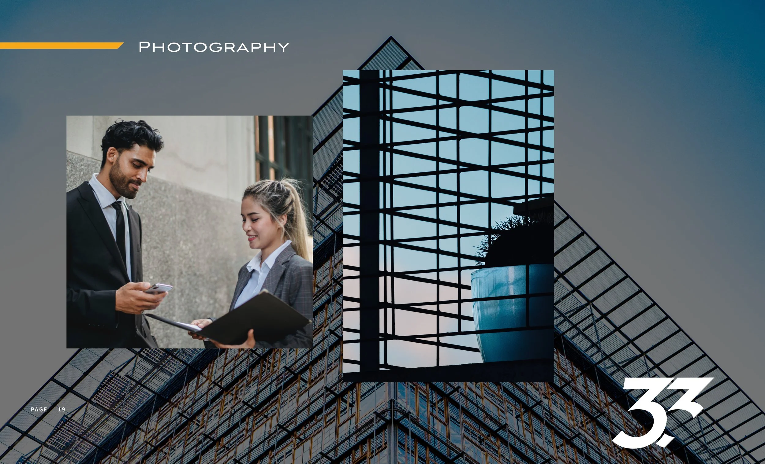 Food magazine spread combining editorial photography with modern typography desig