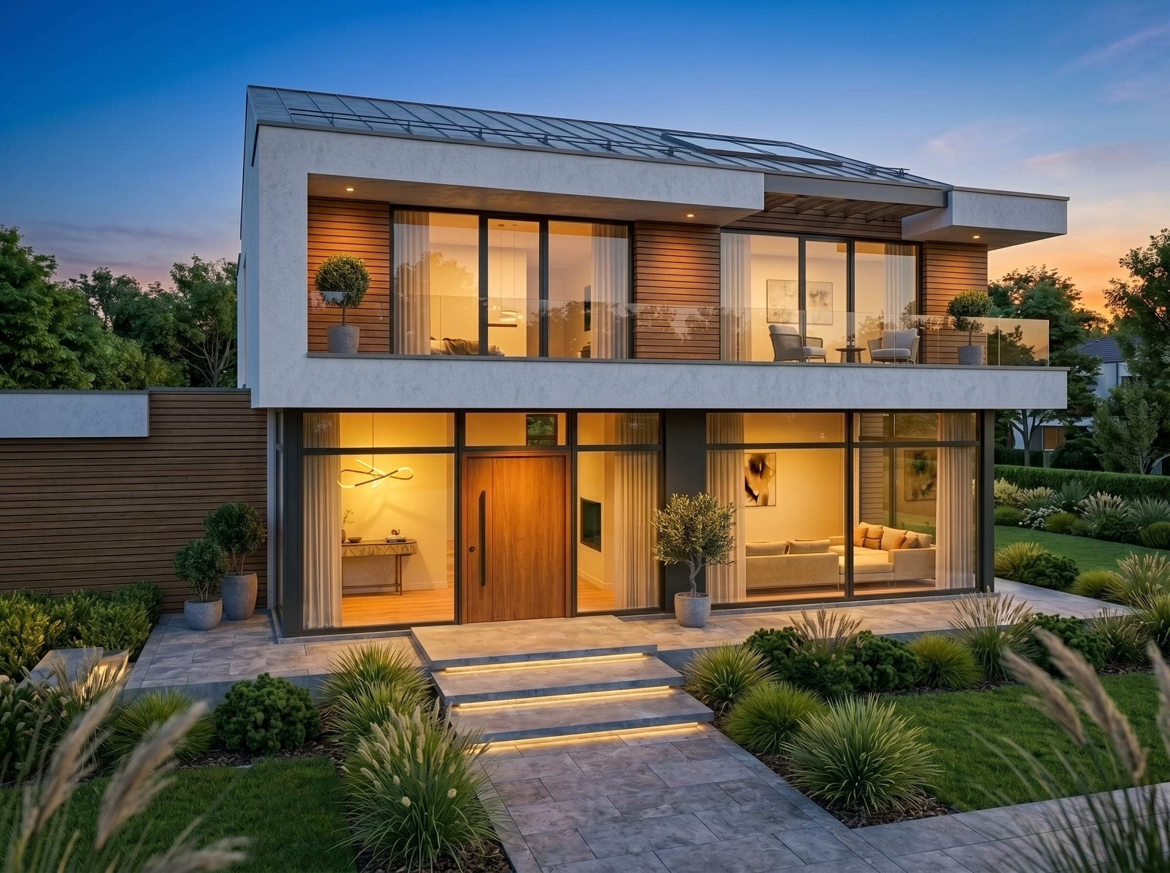 Luxury property exterior