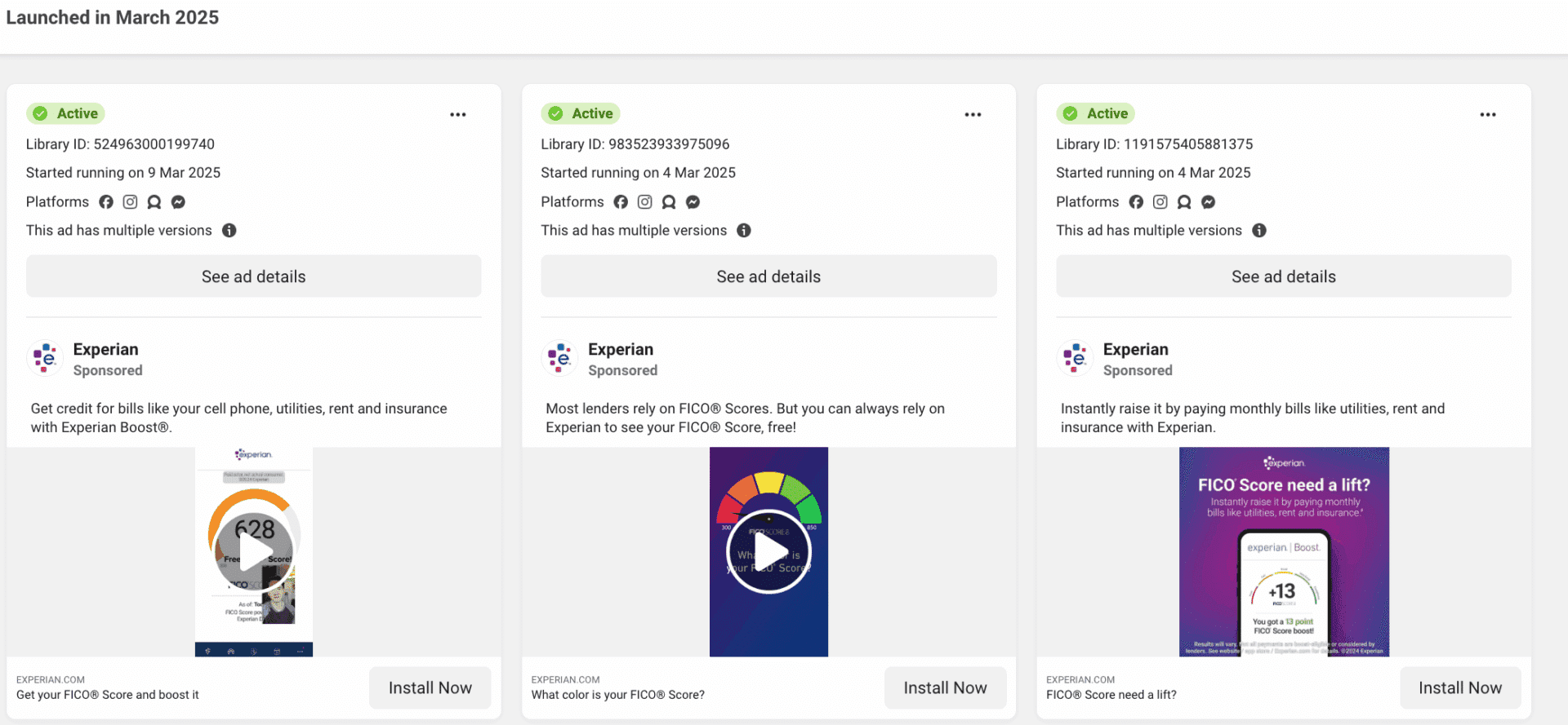Marketing Spotlight Experian paid advertising