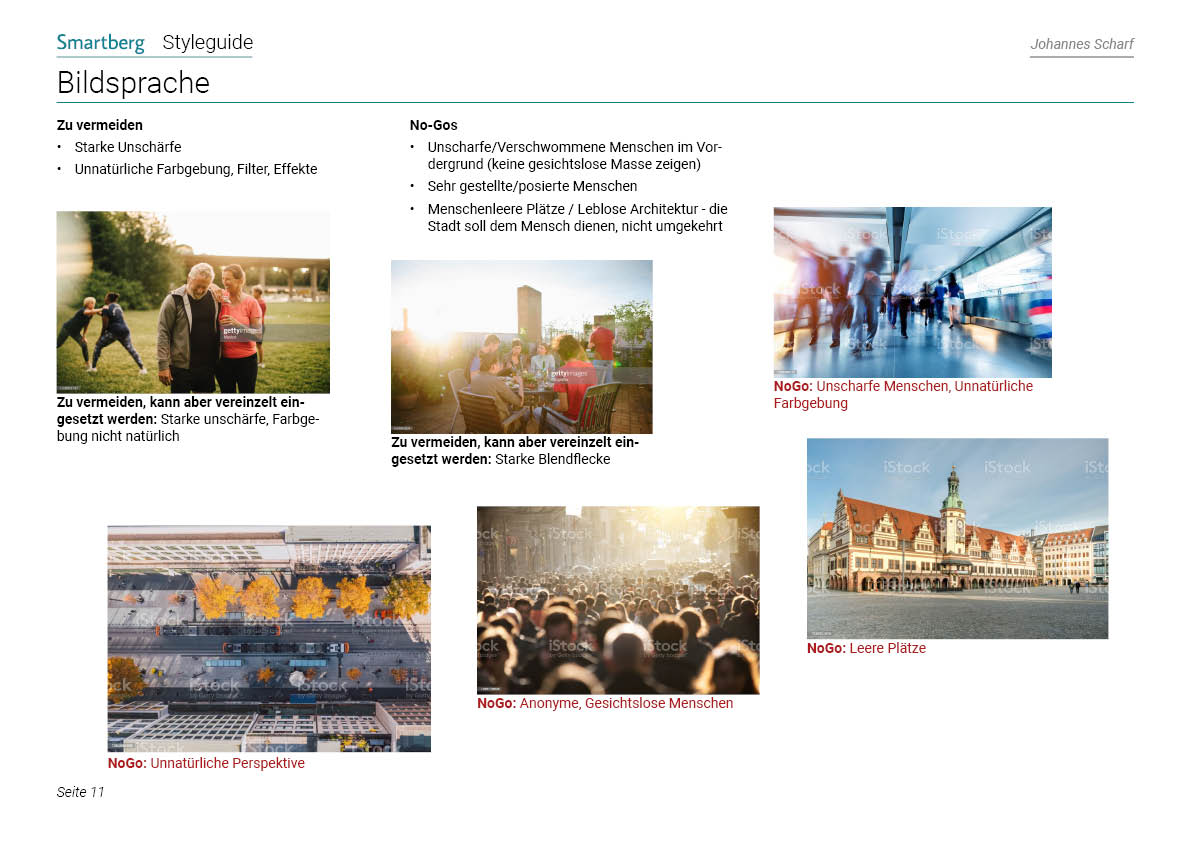 Styleguide Seite 11