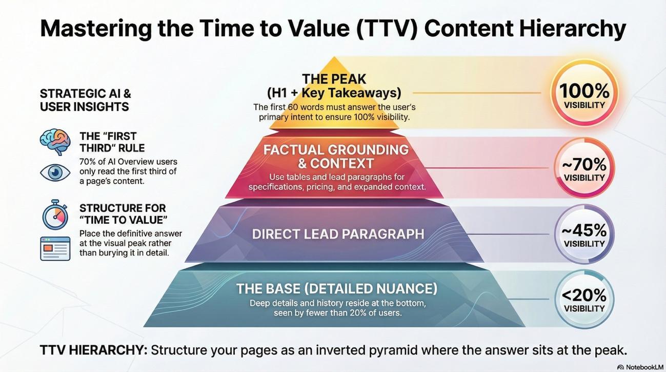 Mastering the Time to Value Content Hierarchy