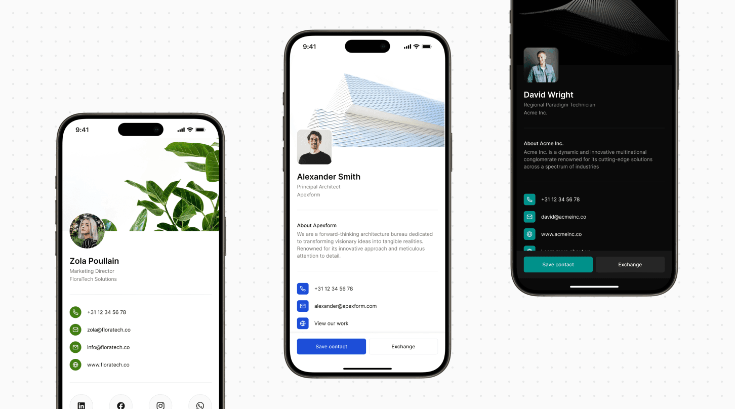 Tapify Profiles