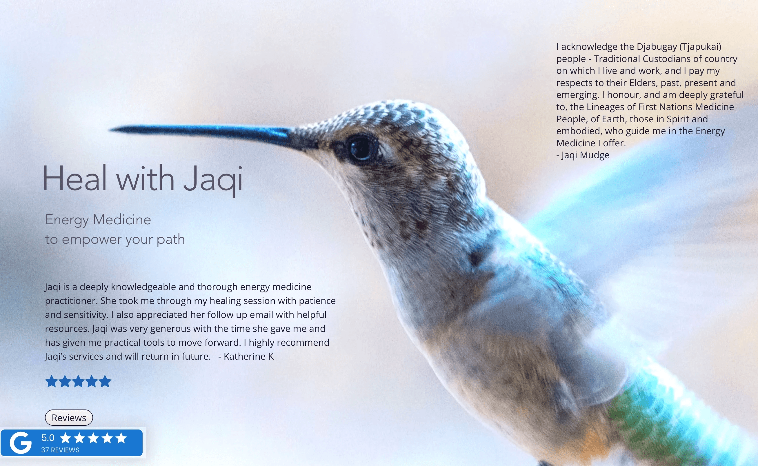 Featured Project Cover Image - Energy Healing
