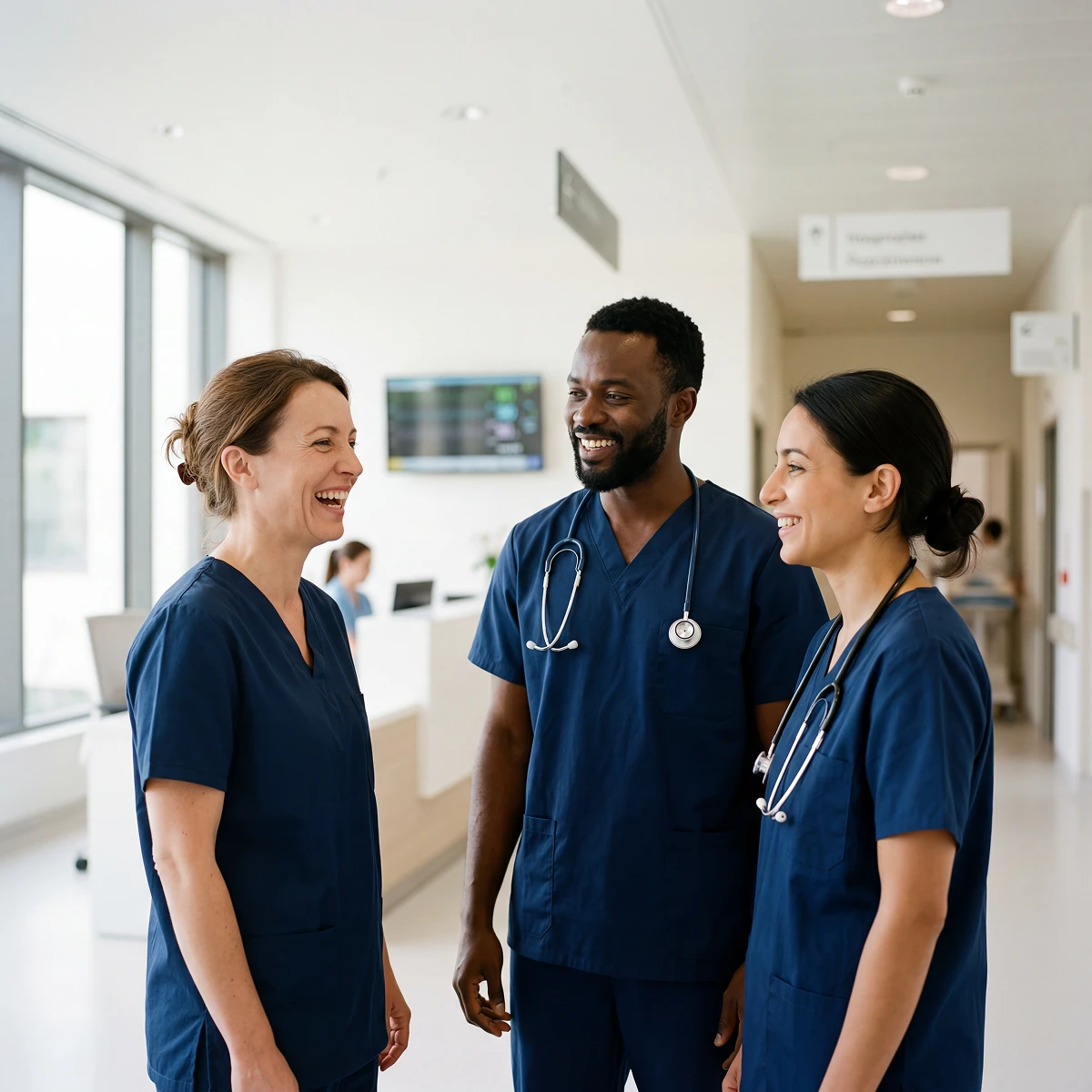 Équipe soignante d'un établissement médico-social accompagnée par Soliwatt pour ses contrats d'énergie