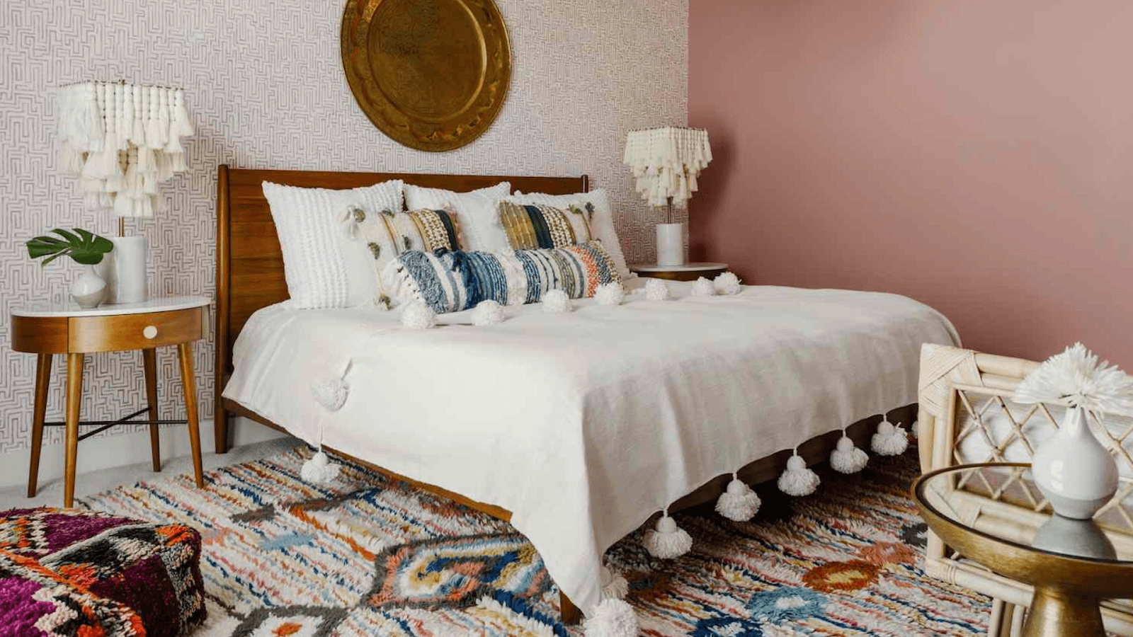 Mid-Century Modern Guest Room