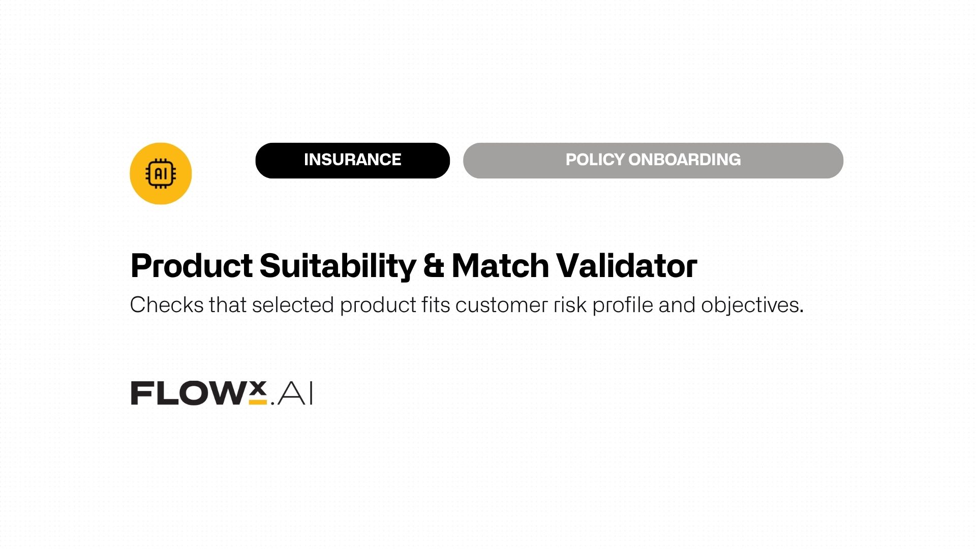 Product Suitability & Match Validator