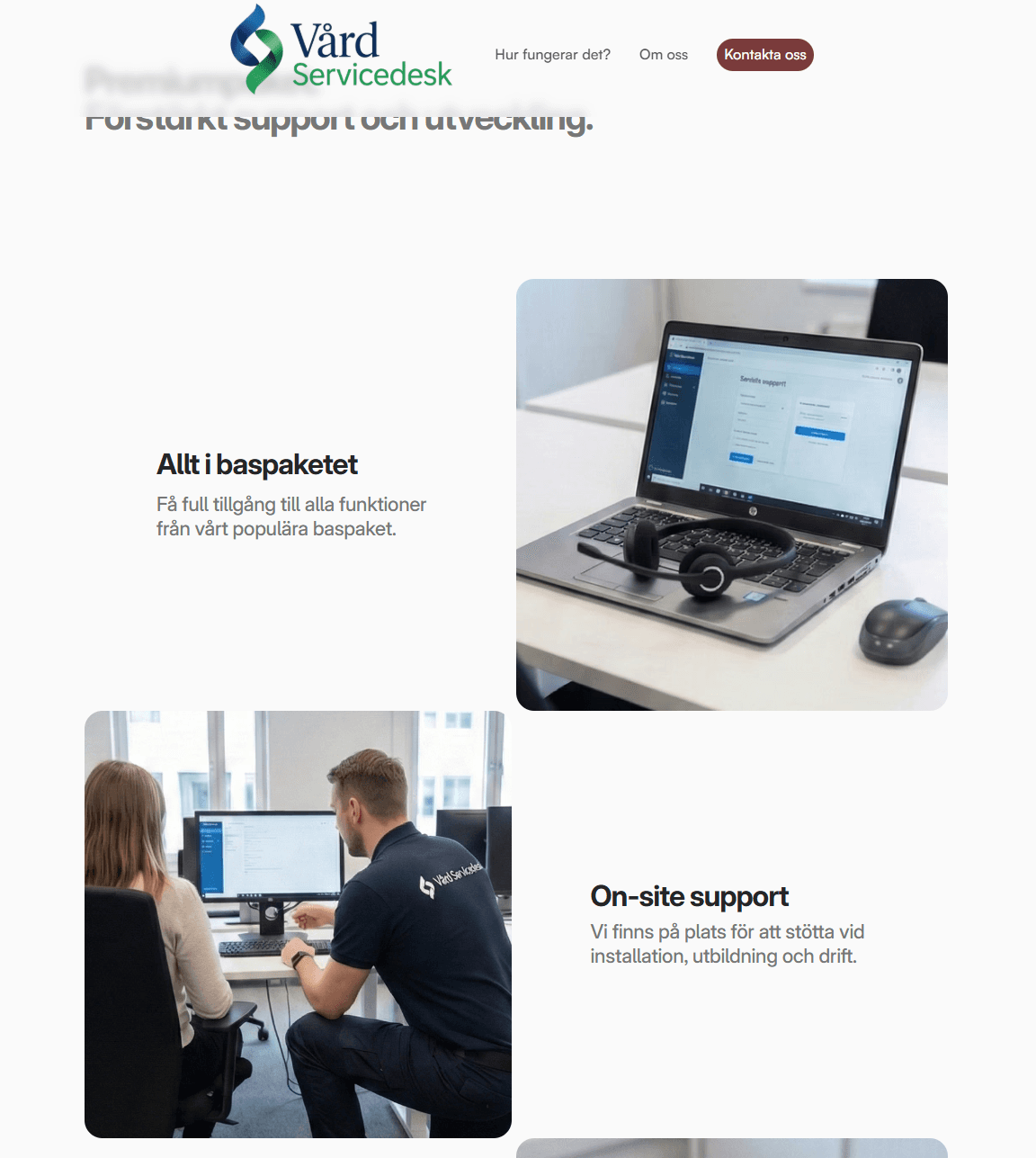 Mobiloptimerad design i användning