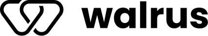 Logo in walrus
