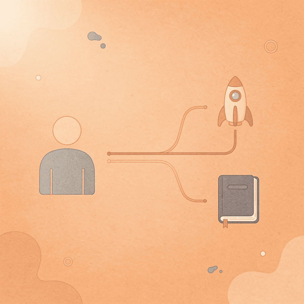 Agency selection splitting into success and failure outcomes