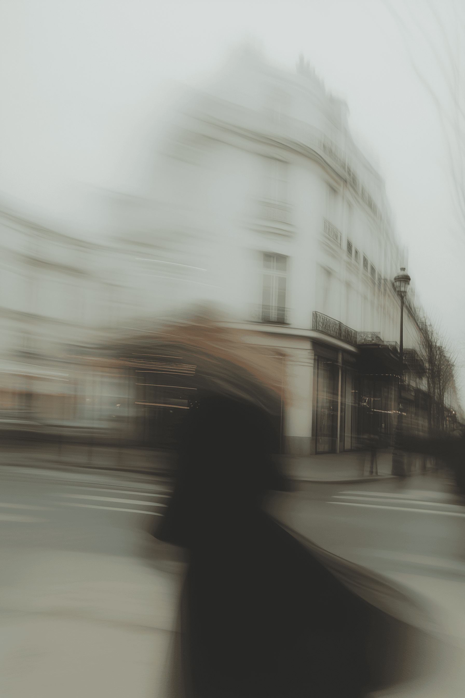 women in motion in the city center