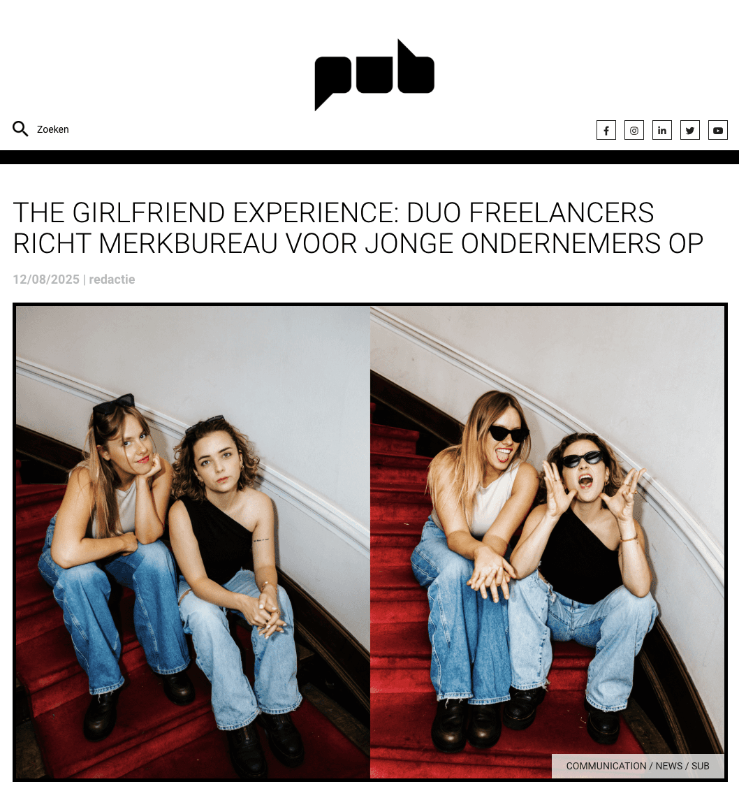the girlfriend experience merkbureau gent in pub magazine robin reynders georgina cocker