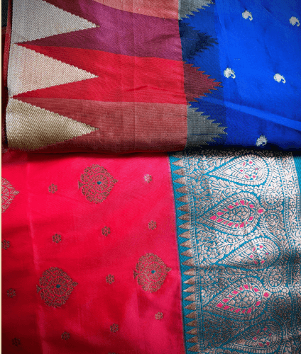Zari of Hand loom v/s power loom
