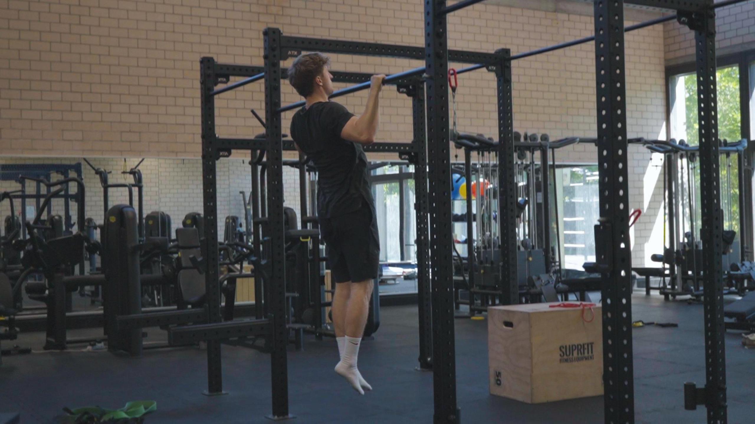 Negative Jumping Pull Up