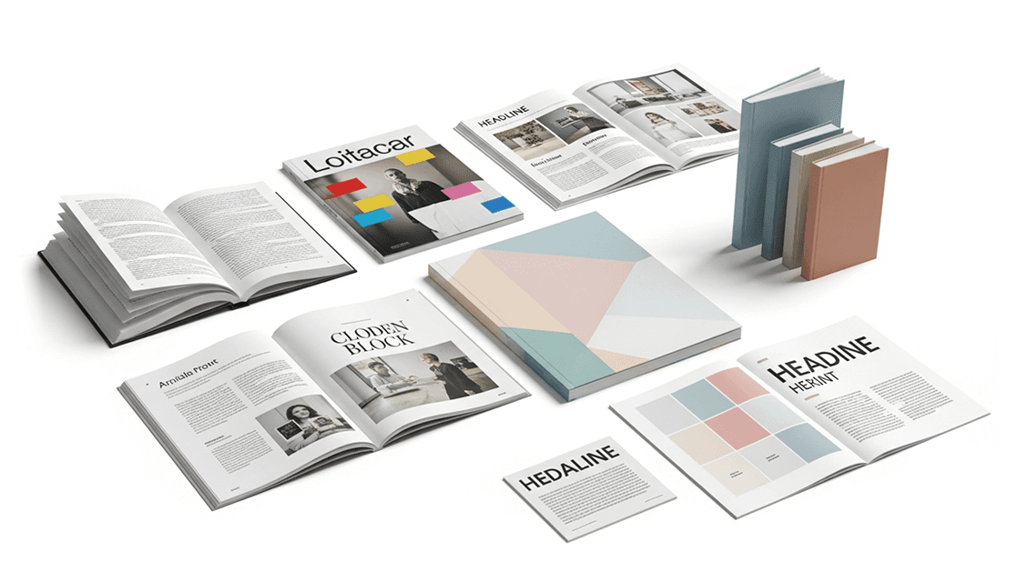 Editorial & Publication Design hero image for Magazine Design at The Litera studio.