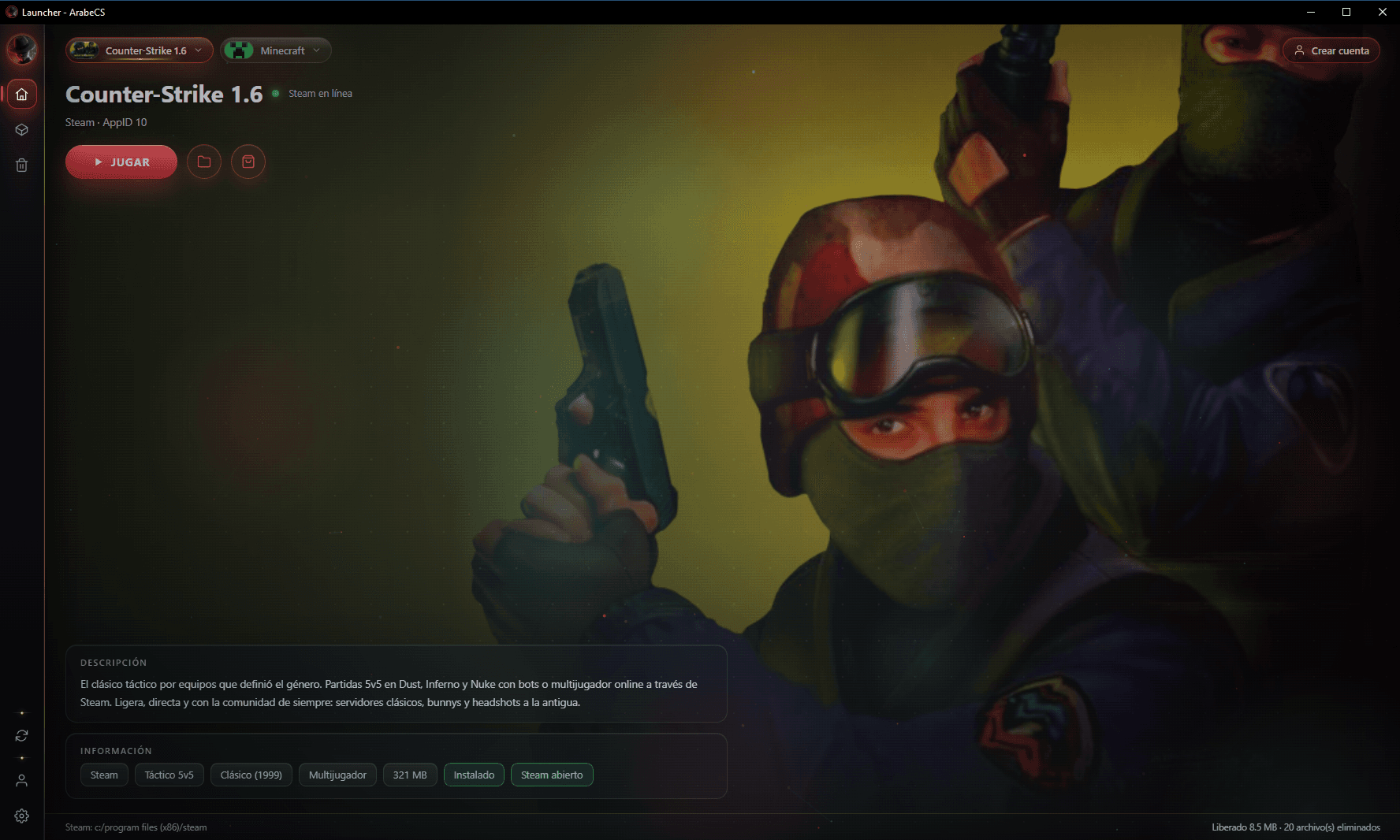 LAUNCHER ARABECS