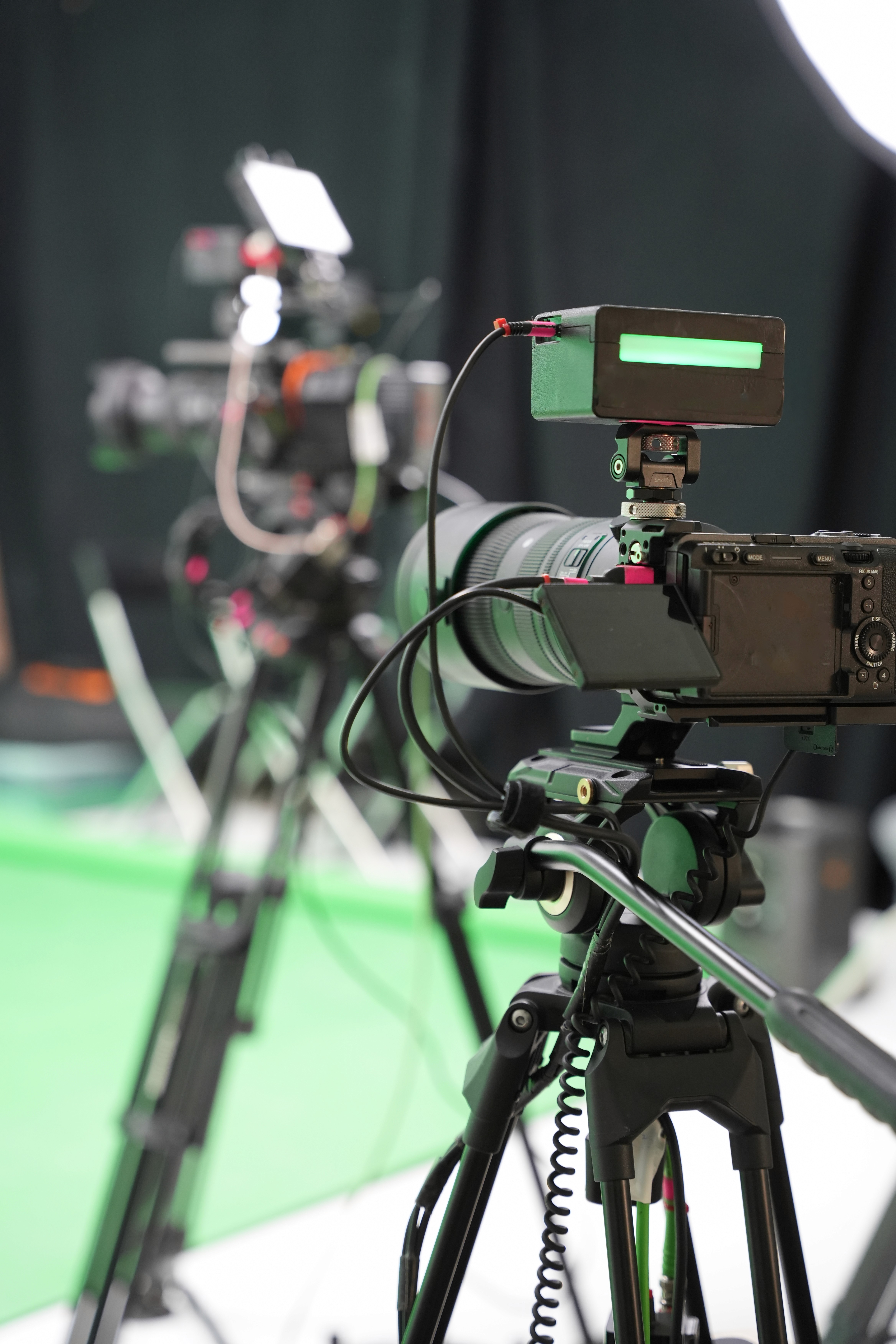 Beautiful lady with a ray of sunlight shining on her face