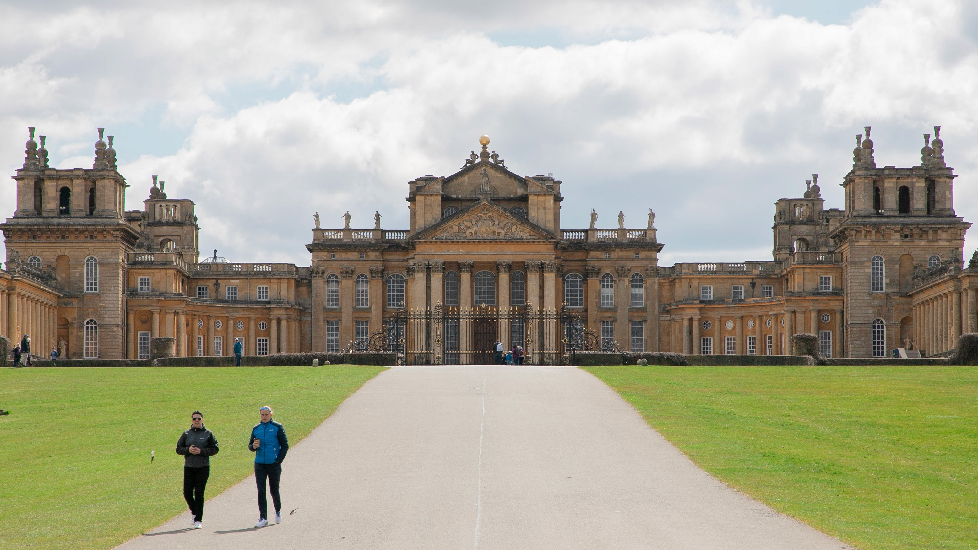 Man and two girls taking a selfie in a tent