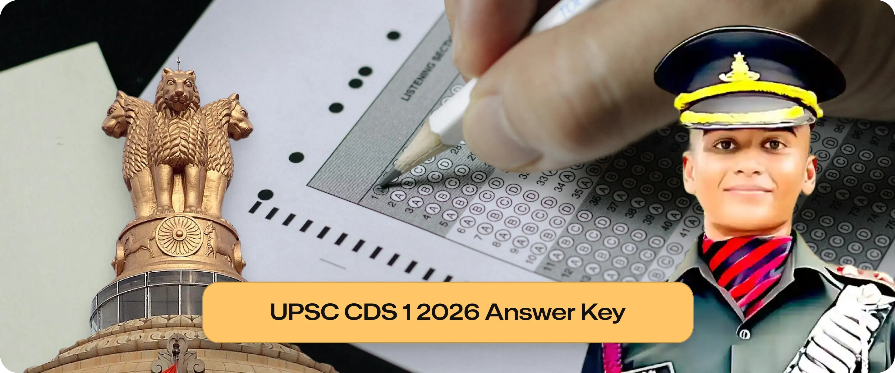 UPSC CDS1 2026 Answer Key