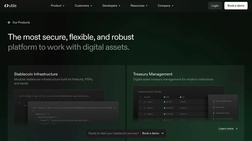 Utila_Website Screenshot 2