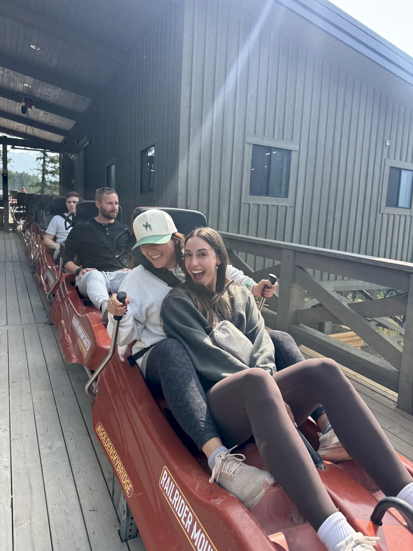 Alpine coaster in Banff